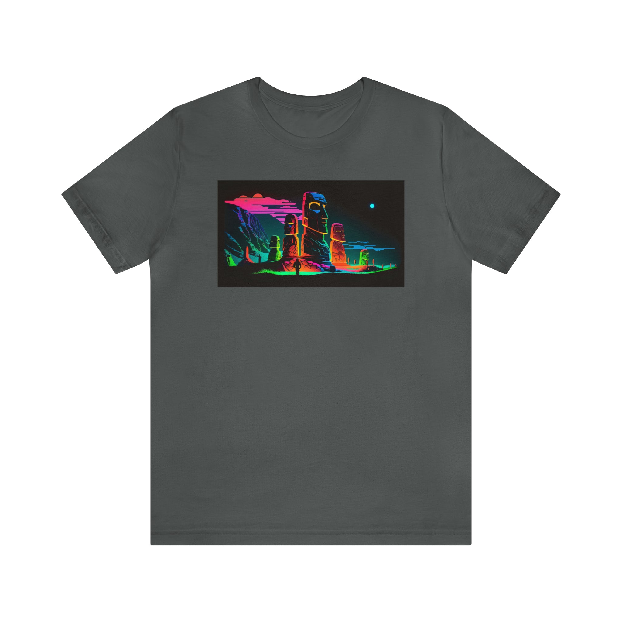 Unisex Jersey Short Sleeve Tee - Easter Islands, Chile