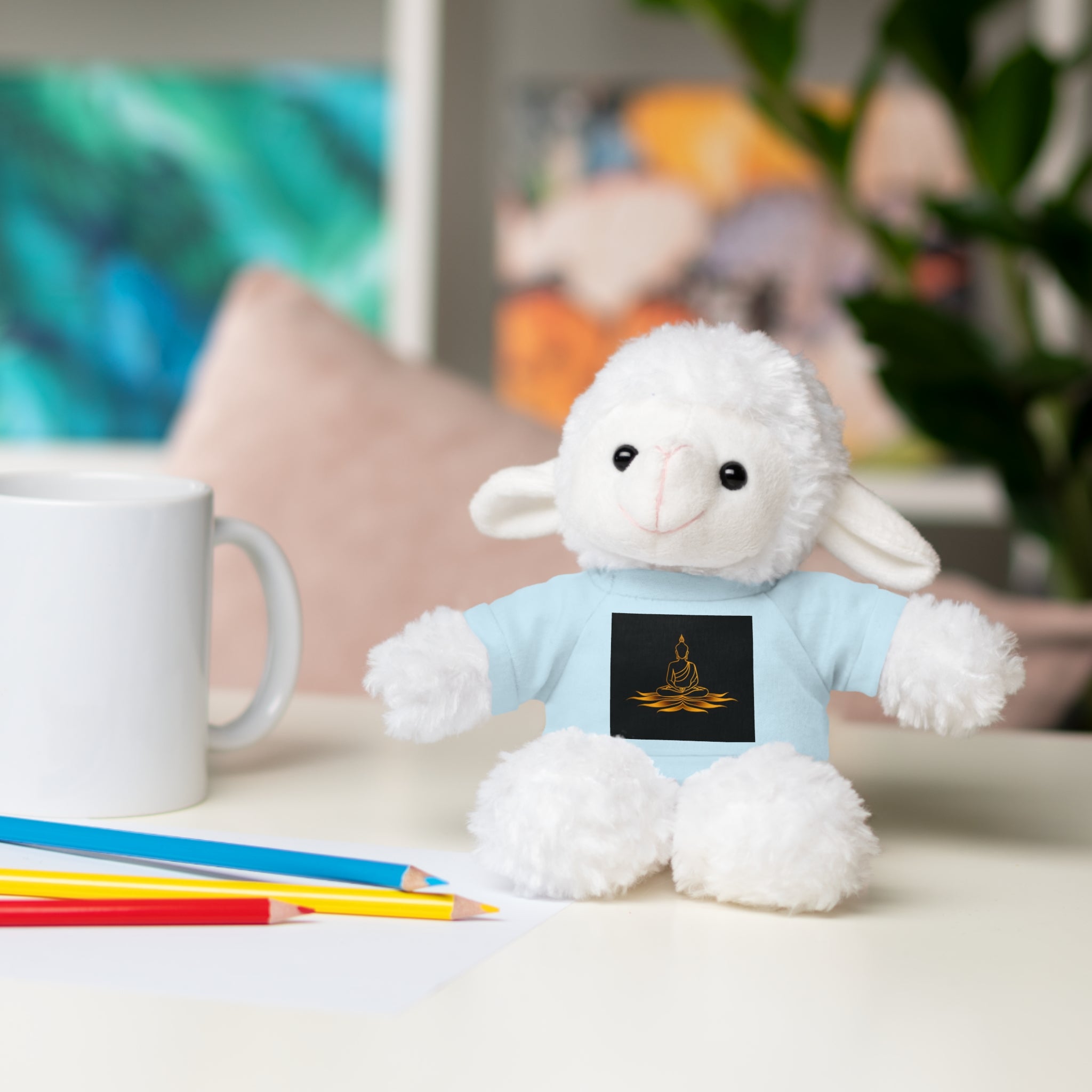 Plush Animal Gift - Meditation Tee
