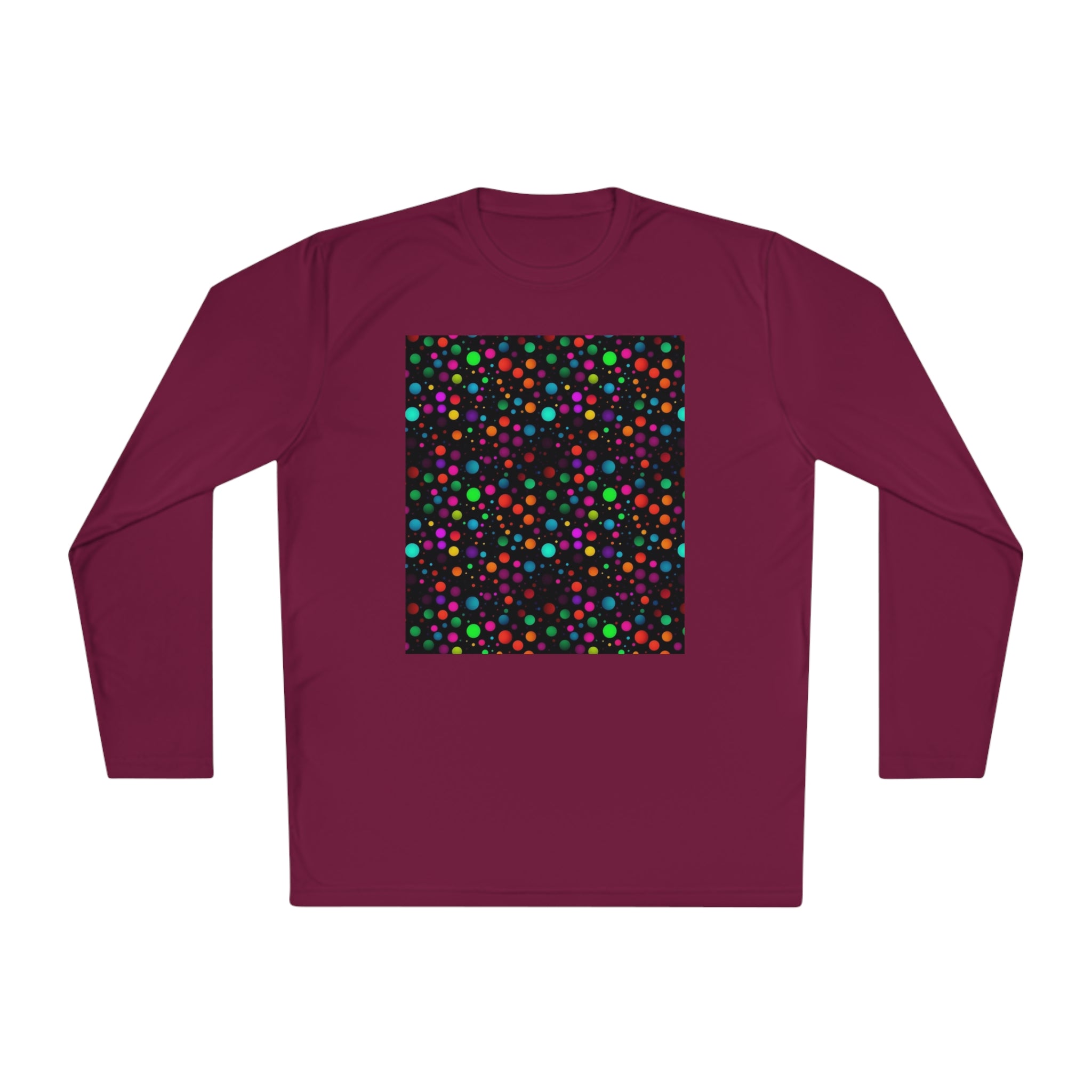 Unisex Lightweight Long Sleeve Tee (AOP) - Abstract Designs 15