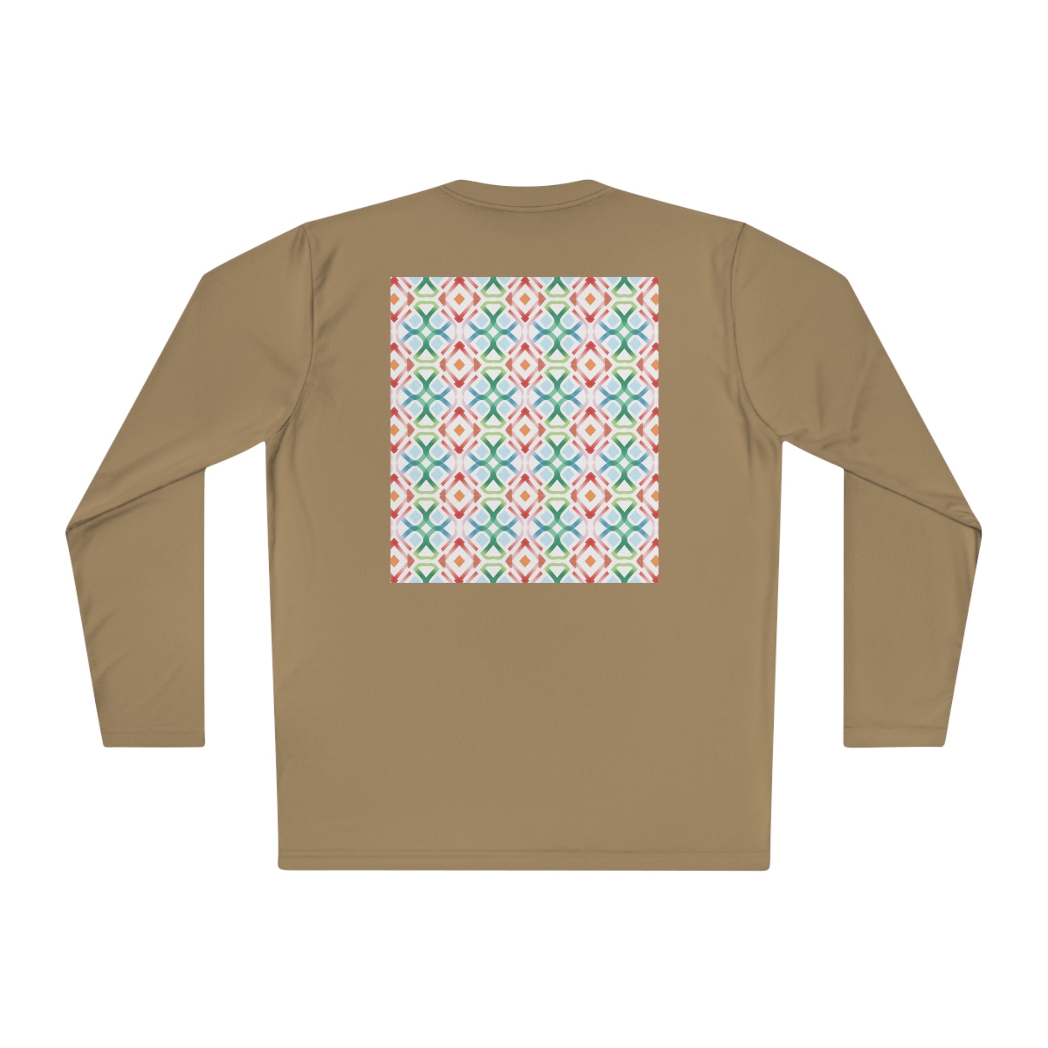 Unisex Lightweight Long Sleeve Tee (AOP) - Abstract Designs 09