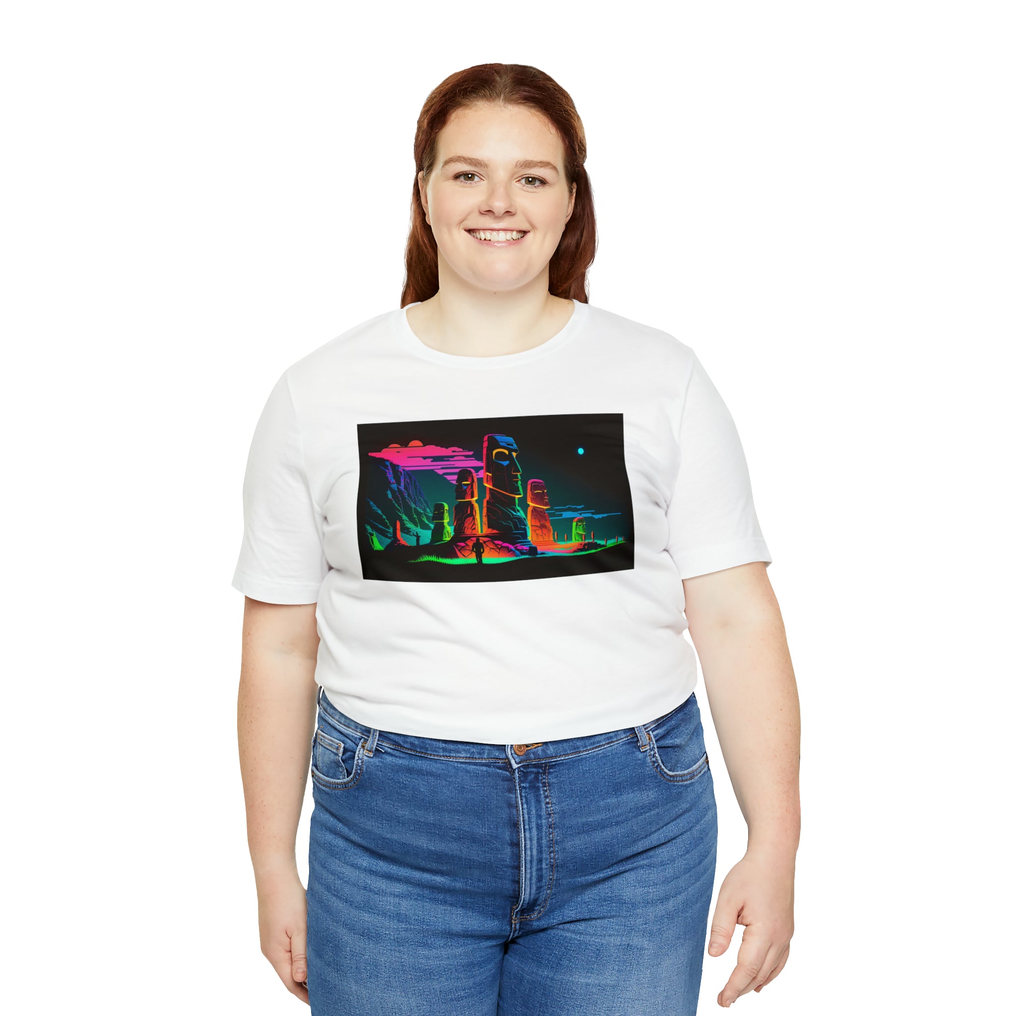 Unisex Jersey Short Sleeve Tee - Easter Islands, Chile