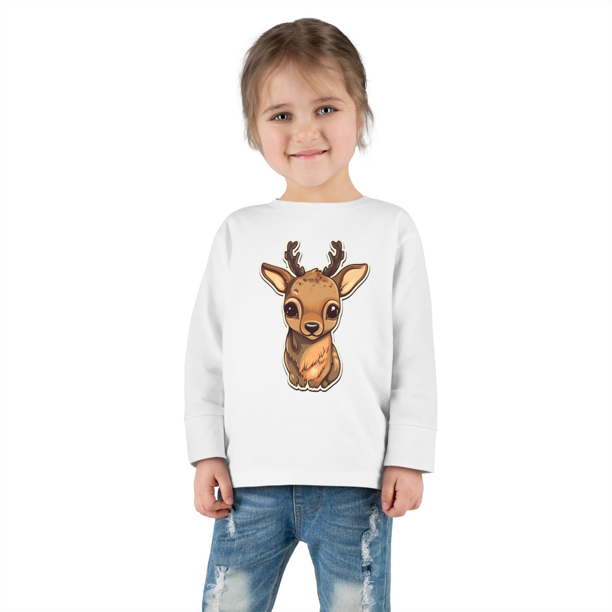 Toddler Long Sleeve Tee - Elk Calf