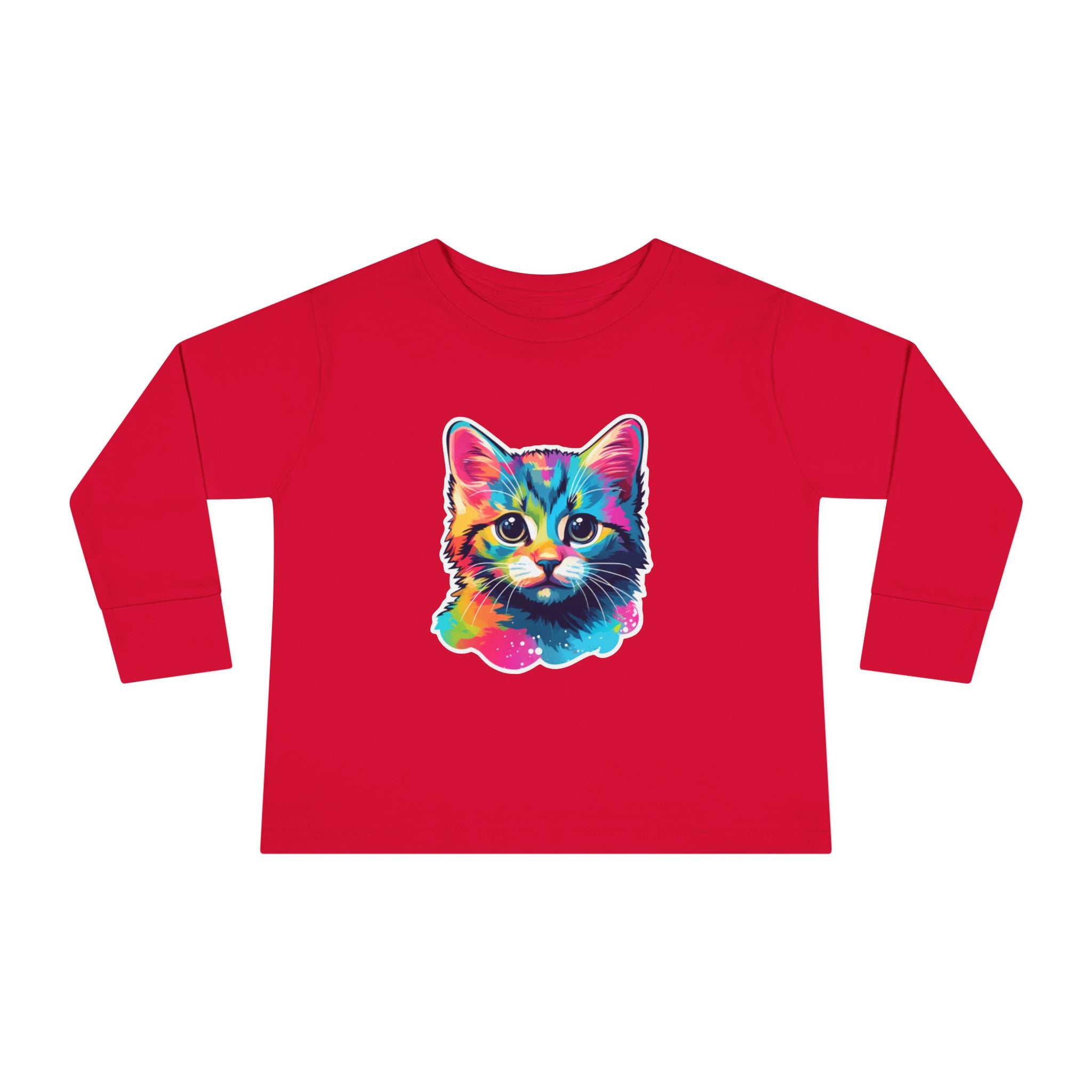Toddler Long Sleeve Tee - Kittens 02