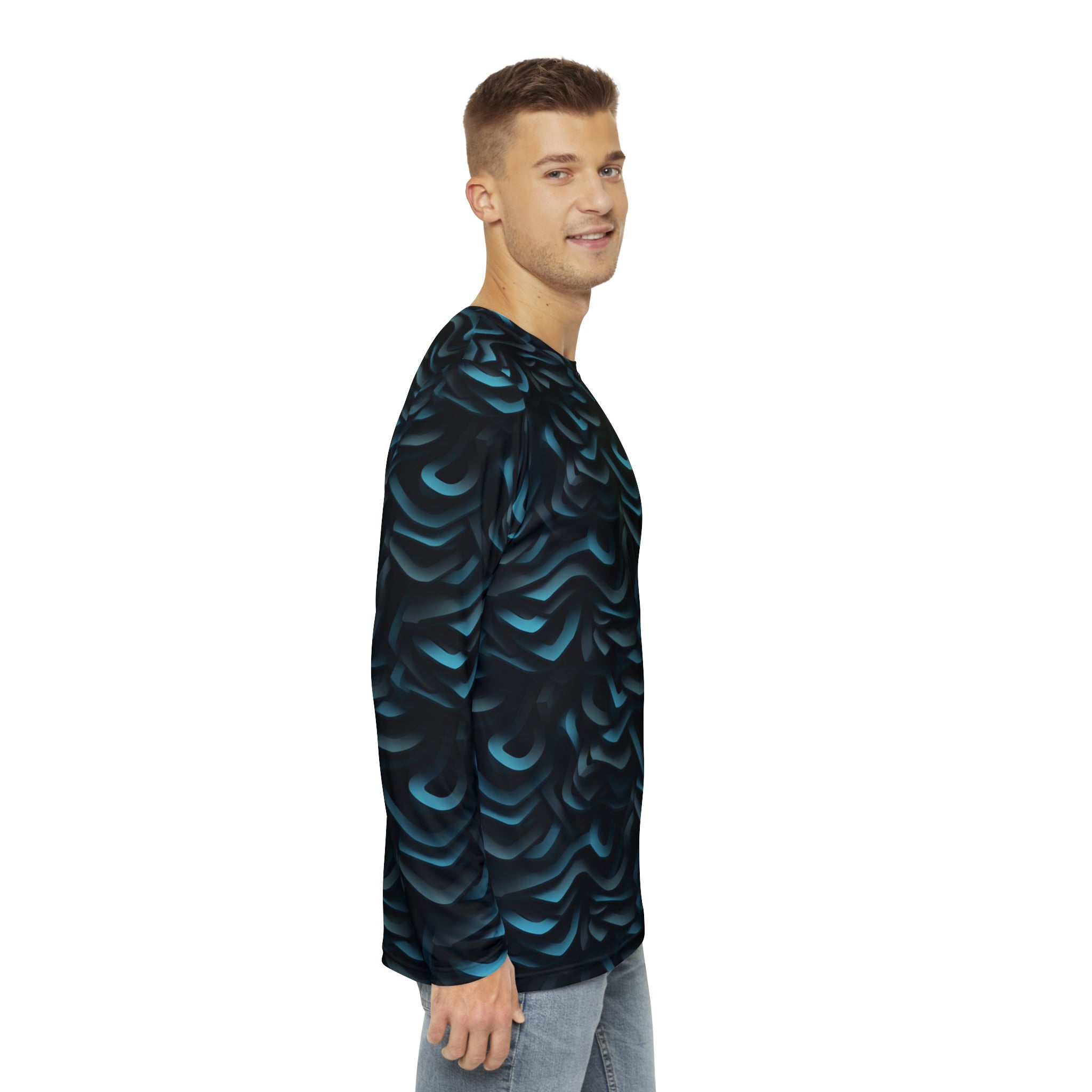 Men's Long Sleeve Shirt (AOP) - Designs 03