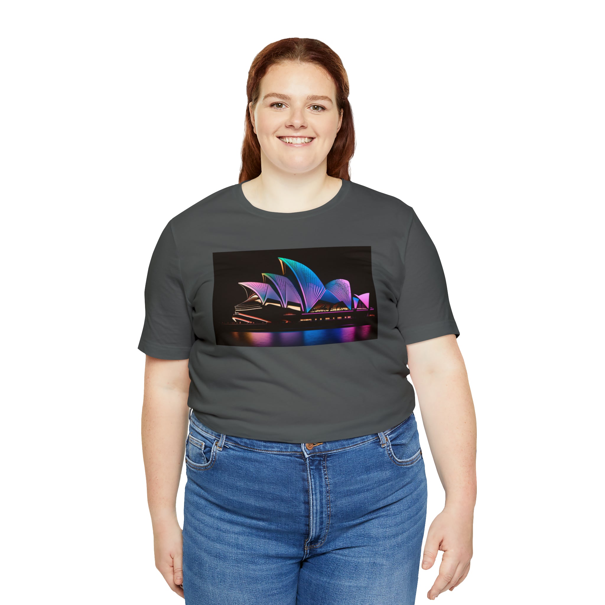 Unisex Jersey Short Sleeve Tee - Sydney Opera House, Australia