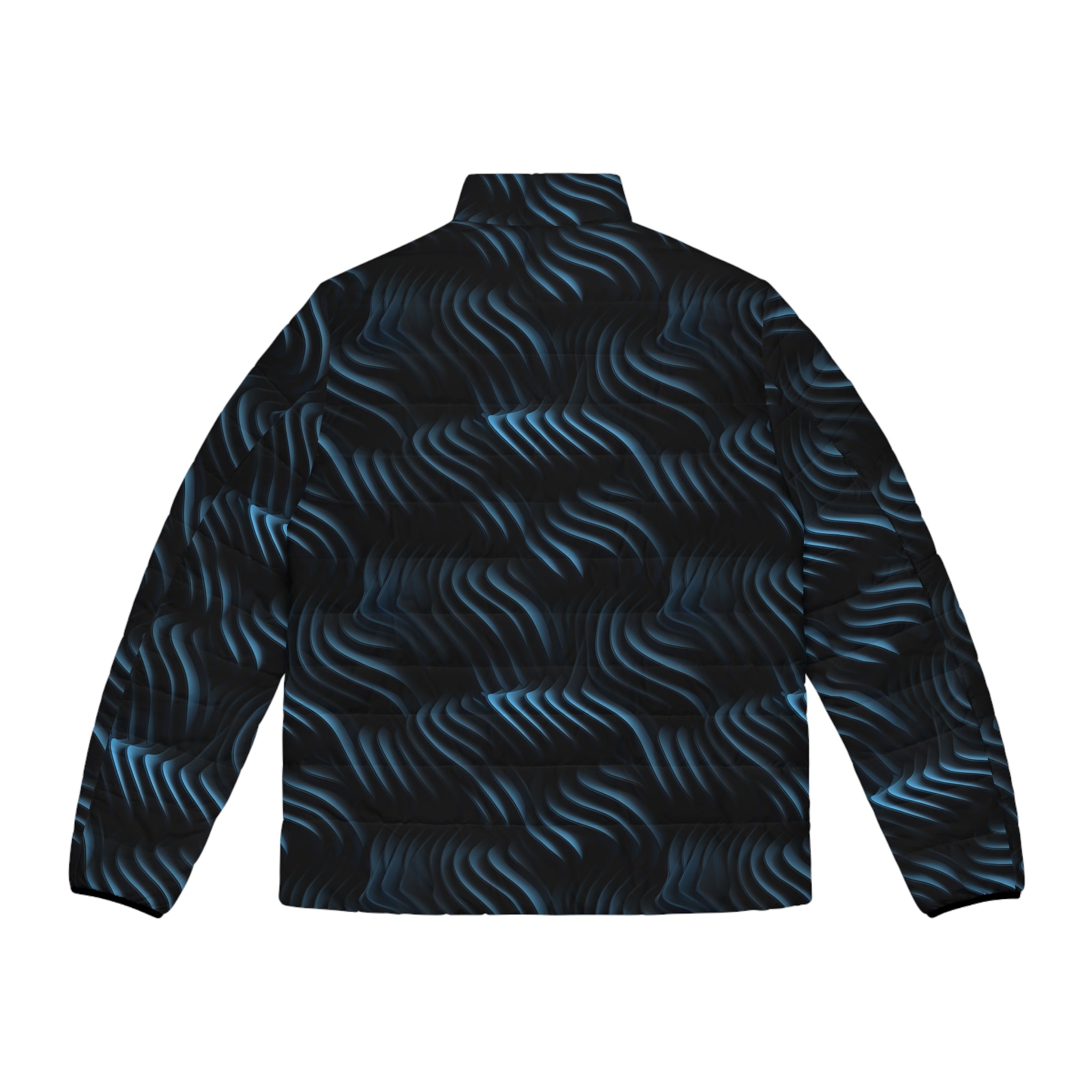 Men's Puffer Jacket (AOP) - Abstract Designs 05