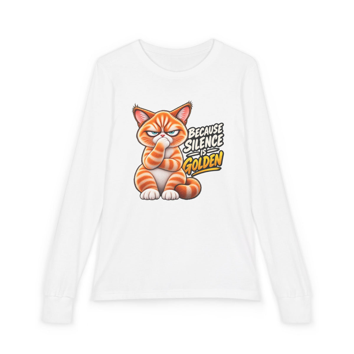 Silence is Golden - Mildly Feral - Youth Long Sleeve Tee
