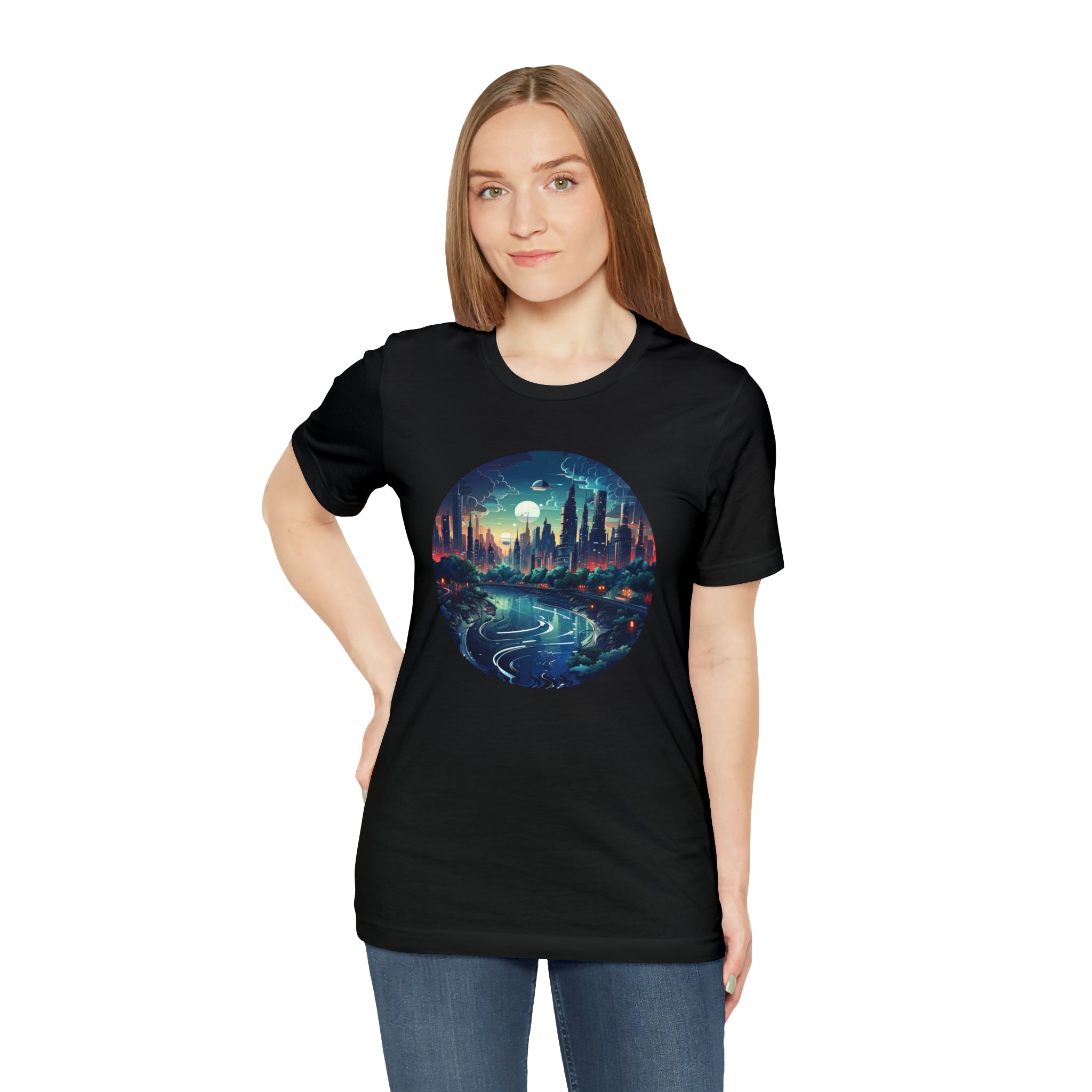 Unisex Jersey Short Sleeve Tee - Isometric Designs 10