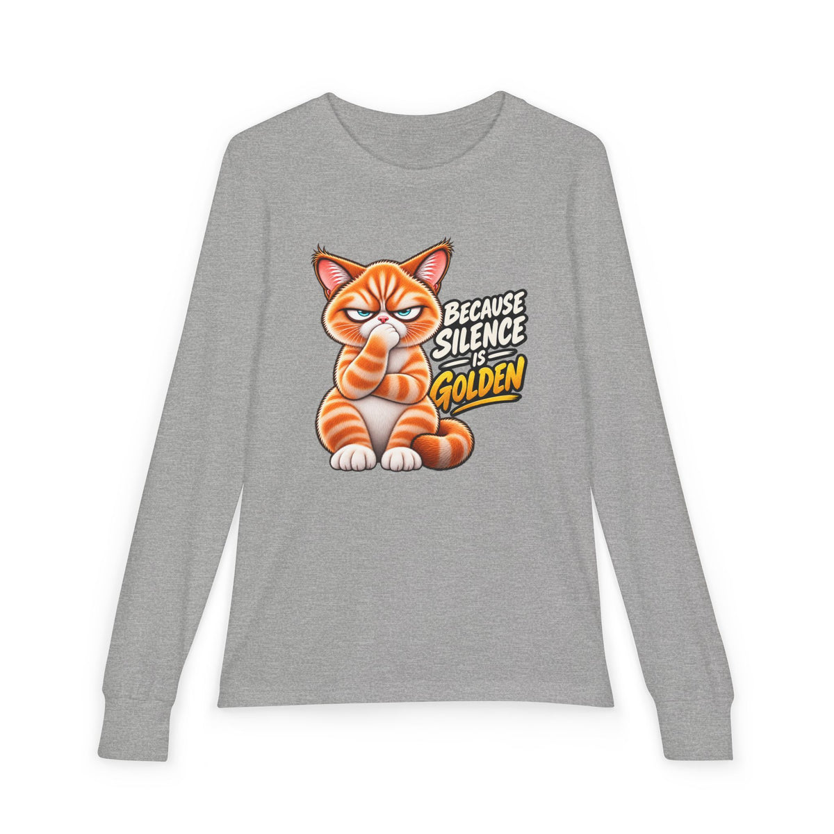 Silence is Golden - Mildly Feral - Youth Long Sleeve Tee