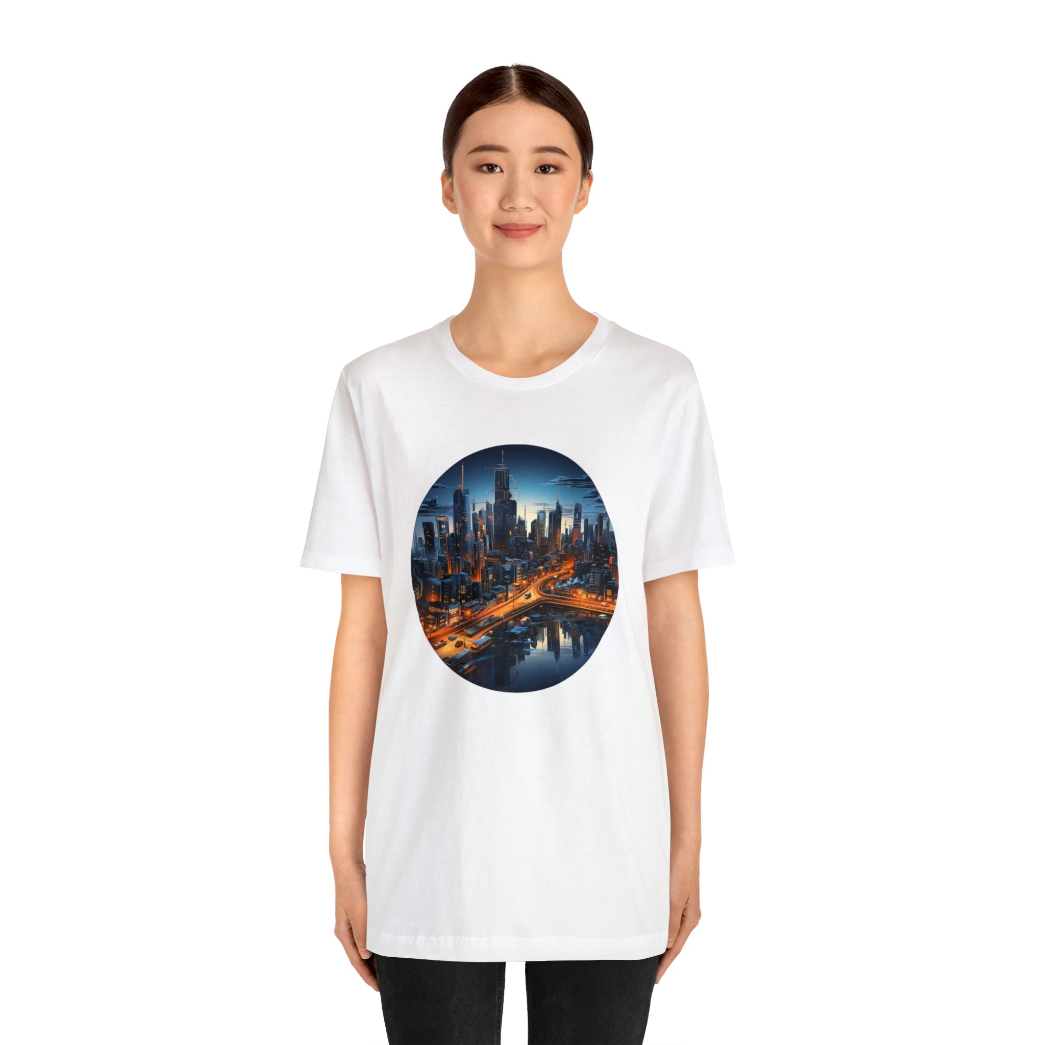 Unisex Jersey Short Sleeve Tee - Isometric Designs 06