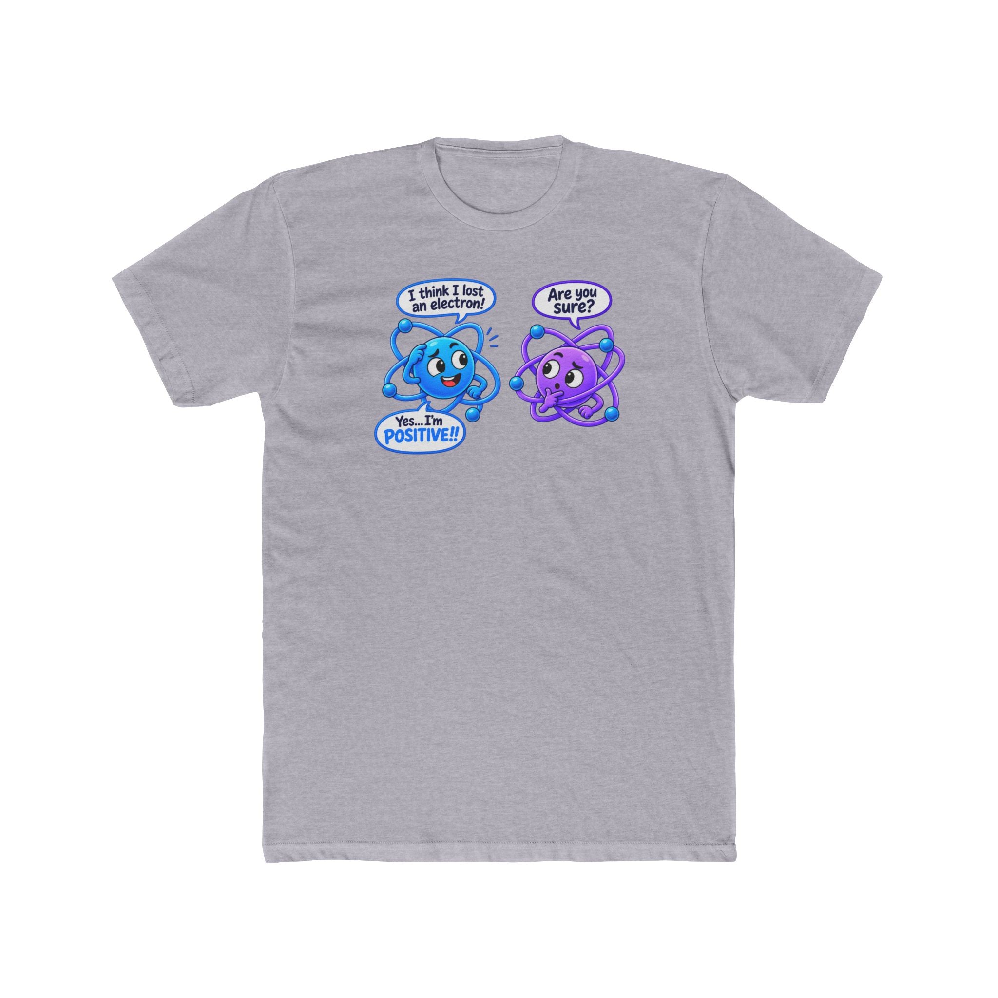 Men's Cotton Crew Tee - Science collection - Atomic Conversation