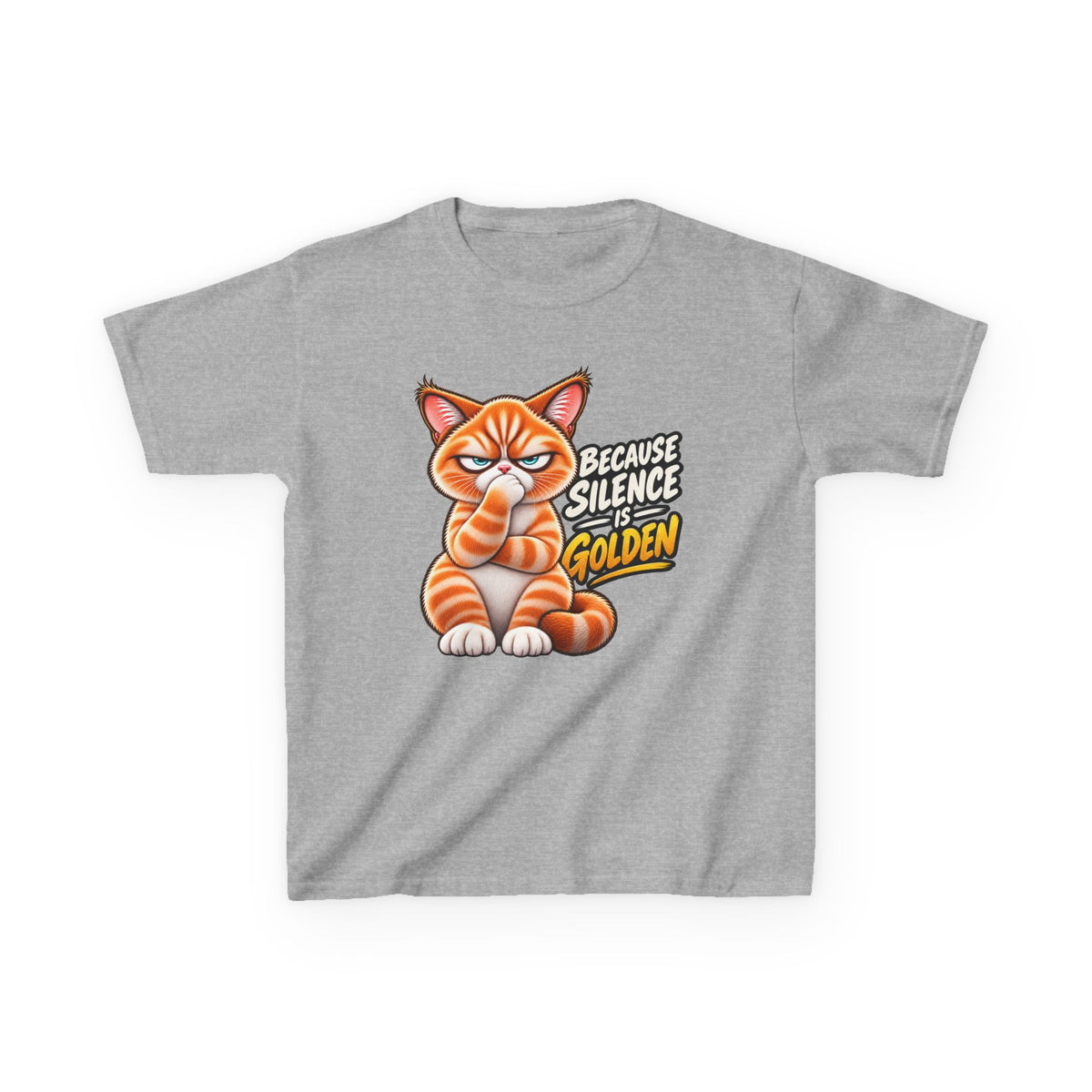 Silence is Golden - Mildly Feral - Youth Short Sleeve Tee