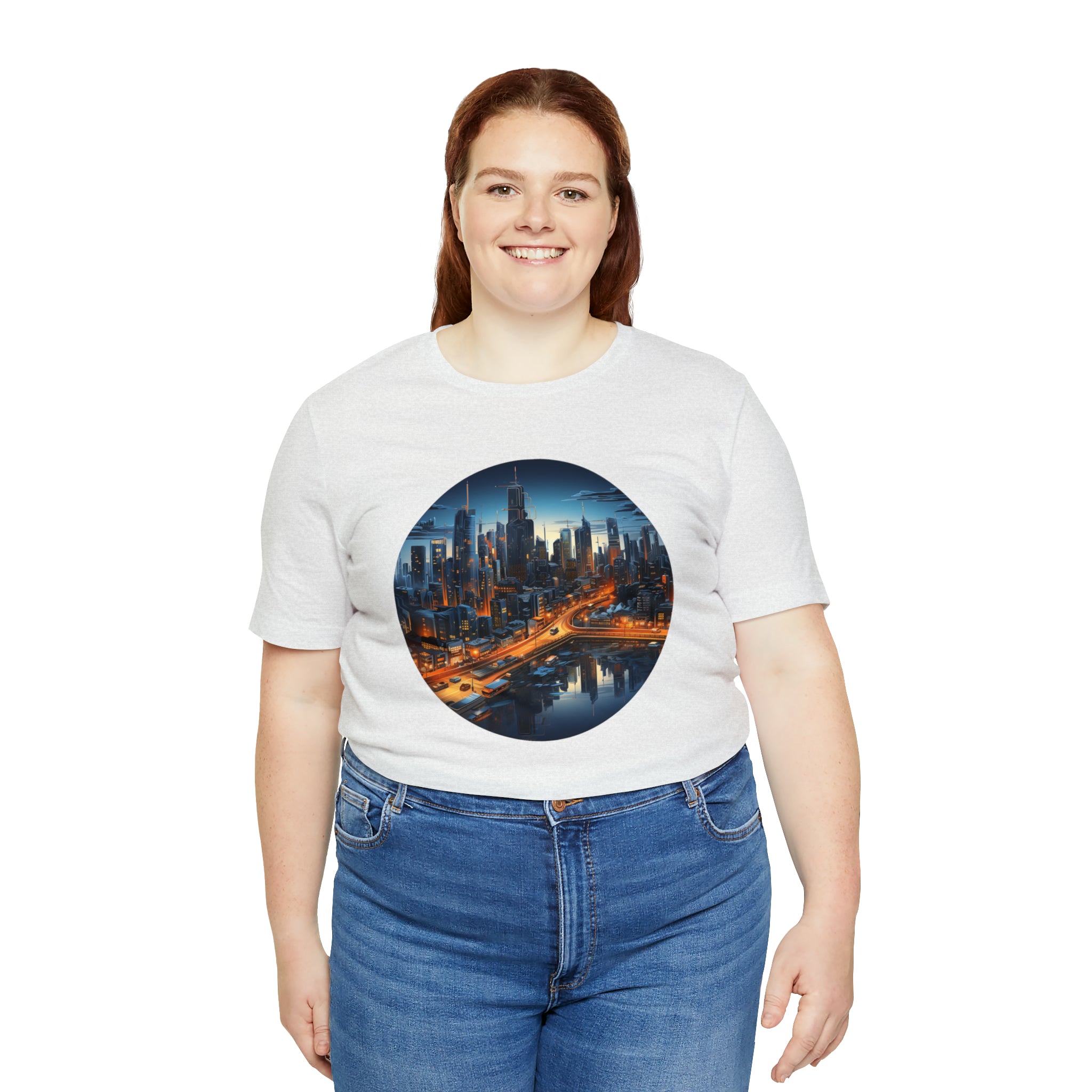 Unisex Jersey Short Sleeve Tee - Isometric Designs 06