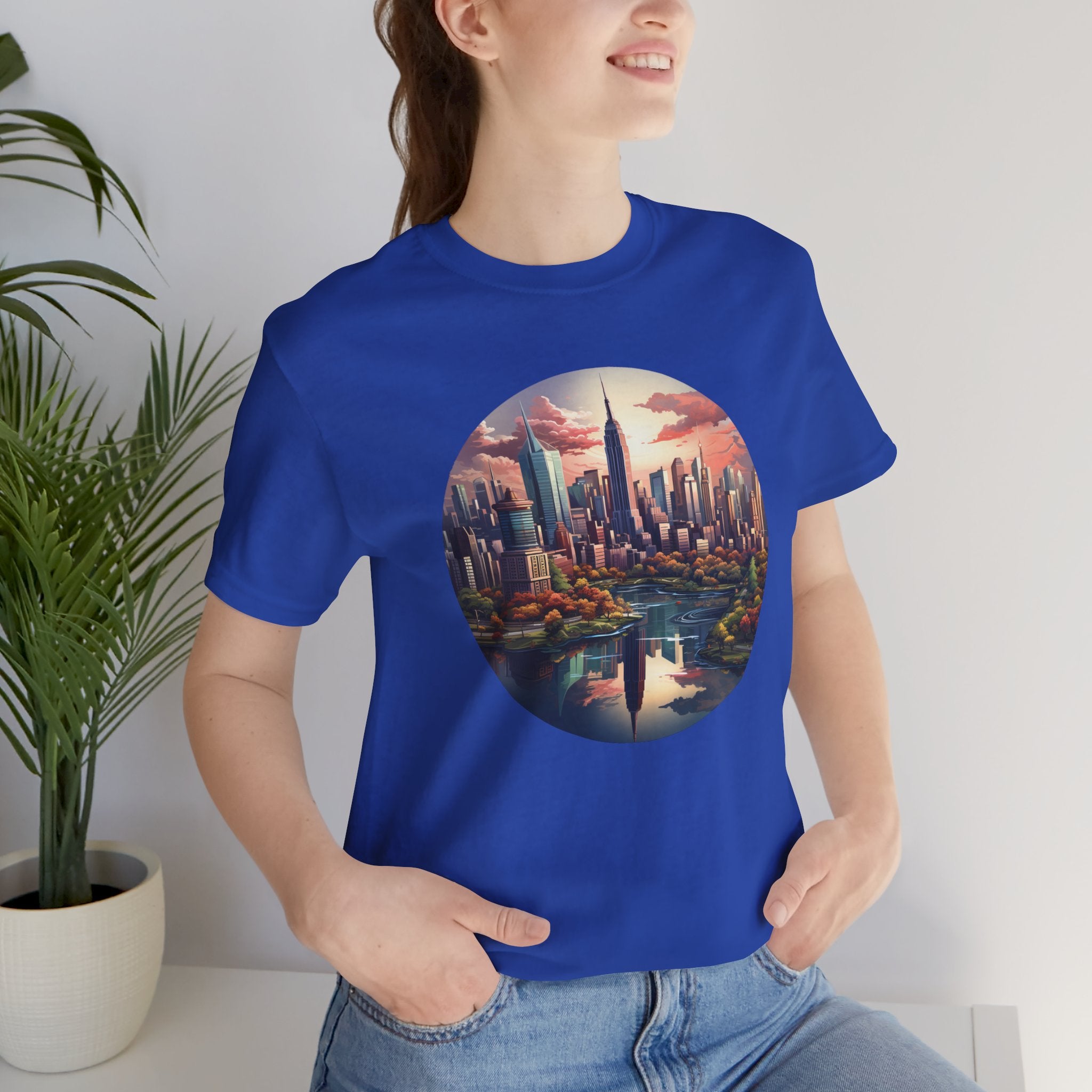Unisex Jersey Short Sleeve Tee - Isometric Designs 09