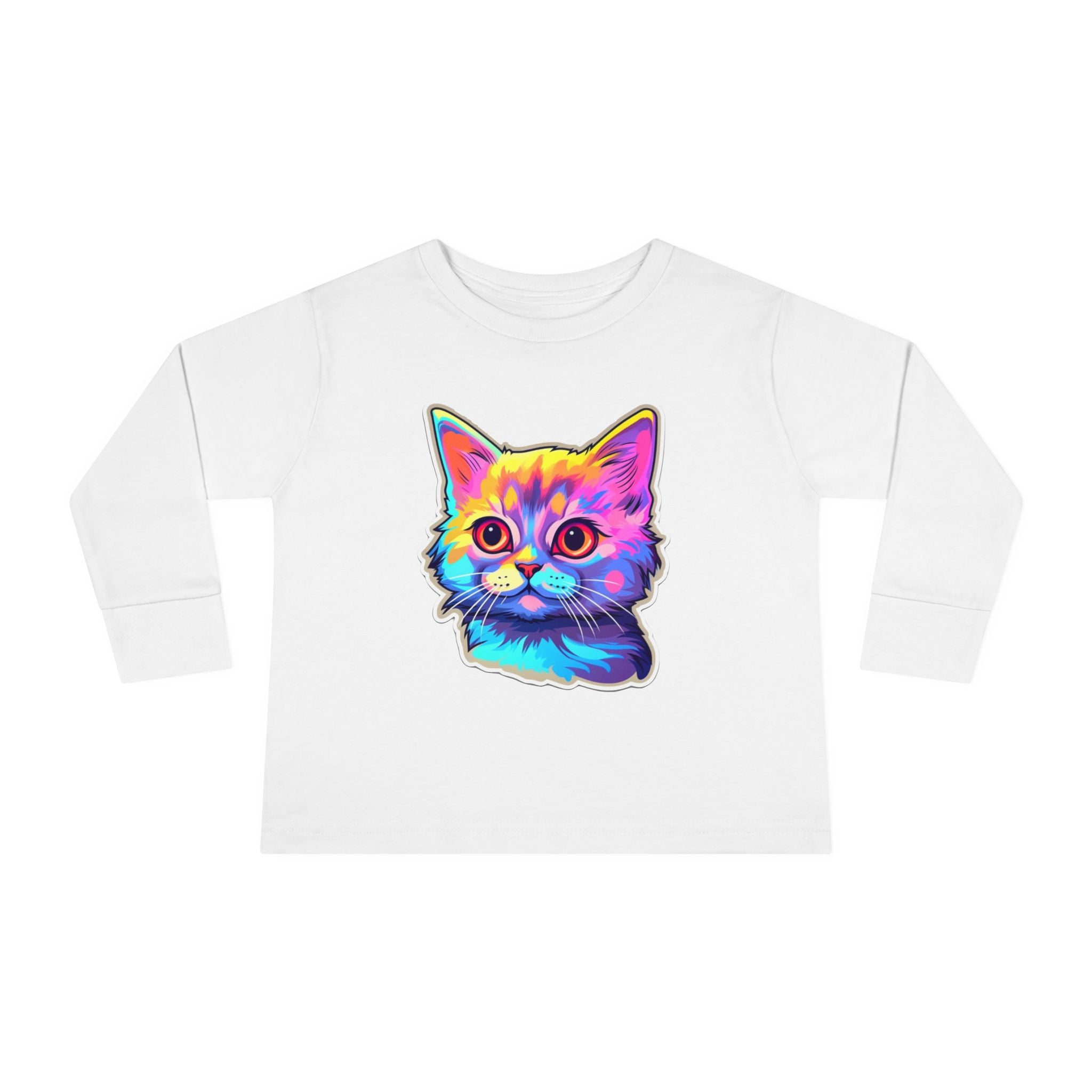 Toddler Long Sleeve Tee - Kittens 03