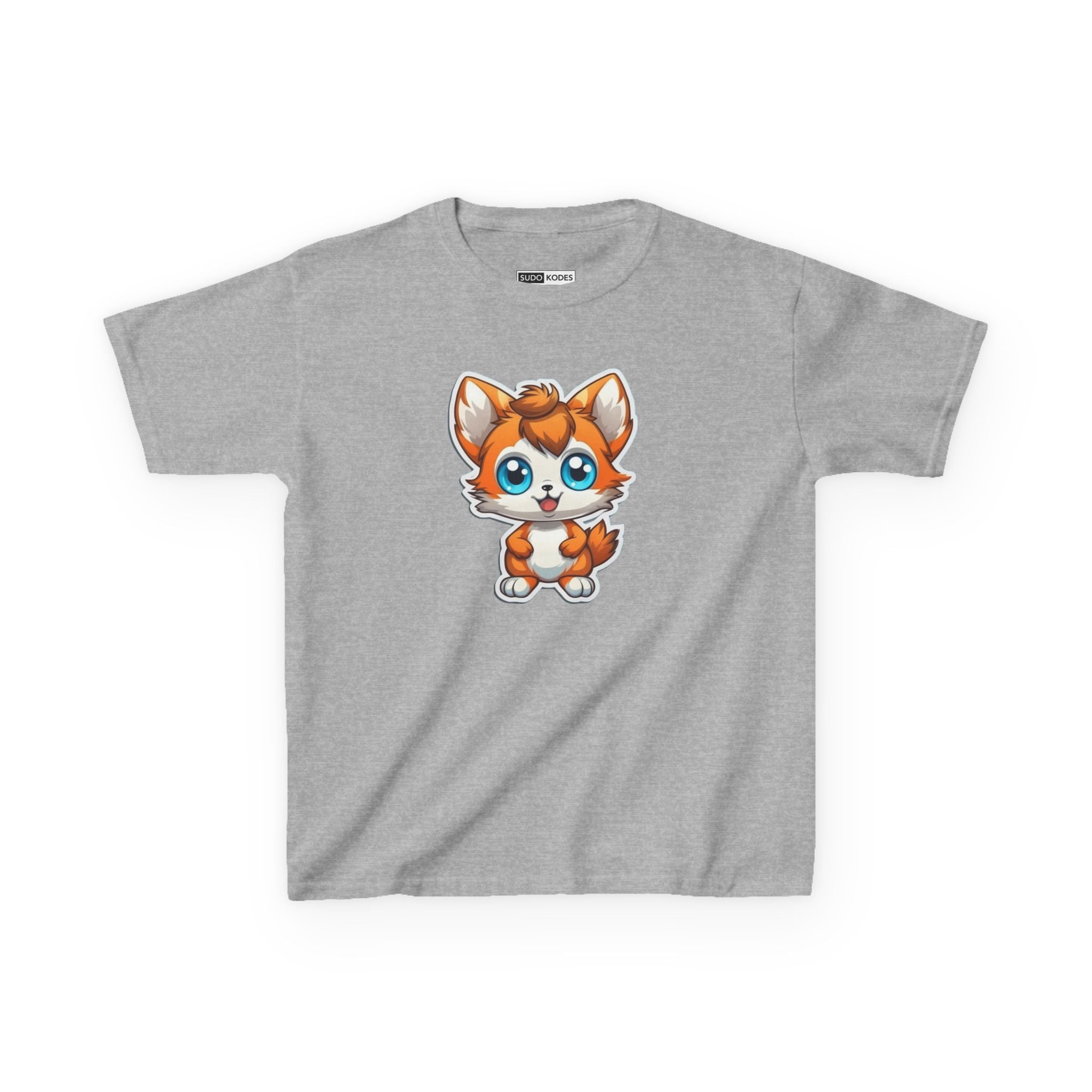 Kids Heavy Cotton Tee - Adorable Mascots 01