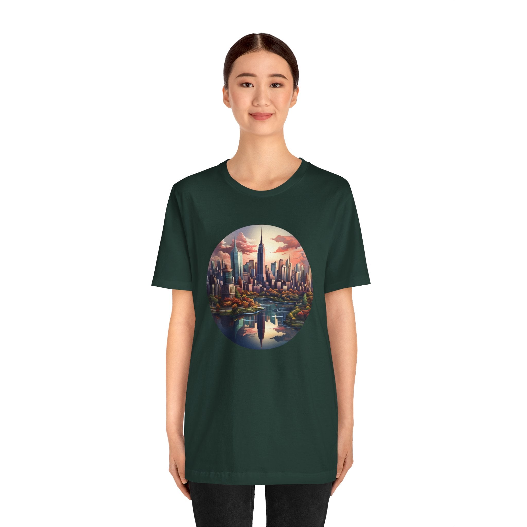 Unisex Jersey Short Sleeve Tee - Isometric Designs 09