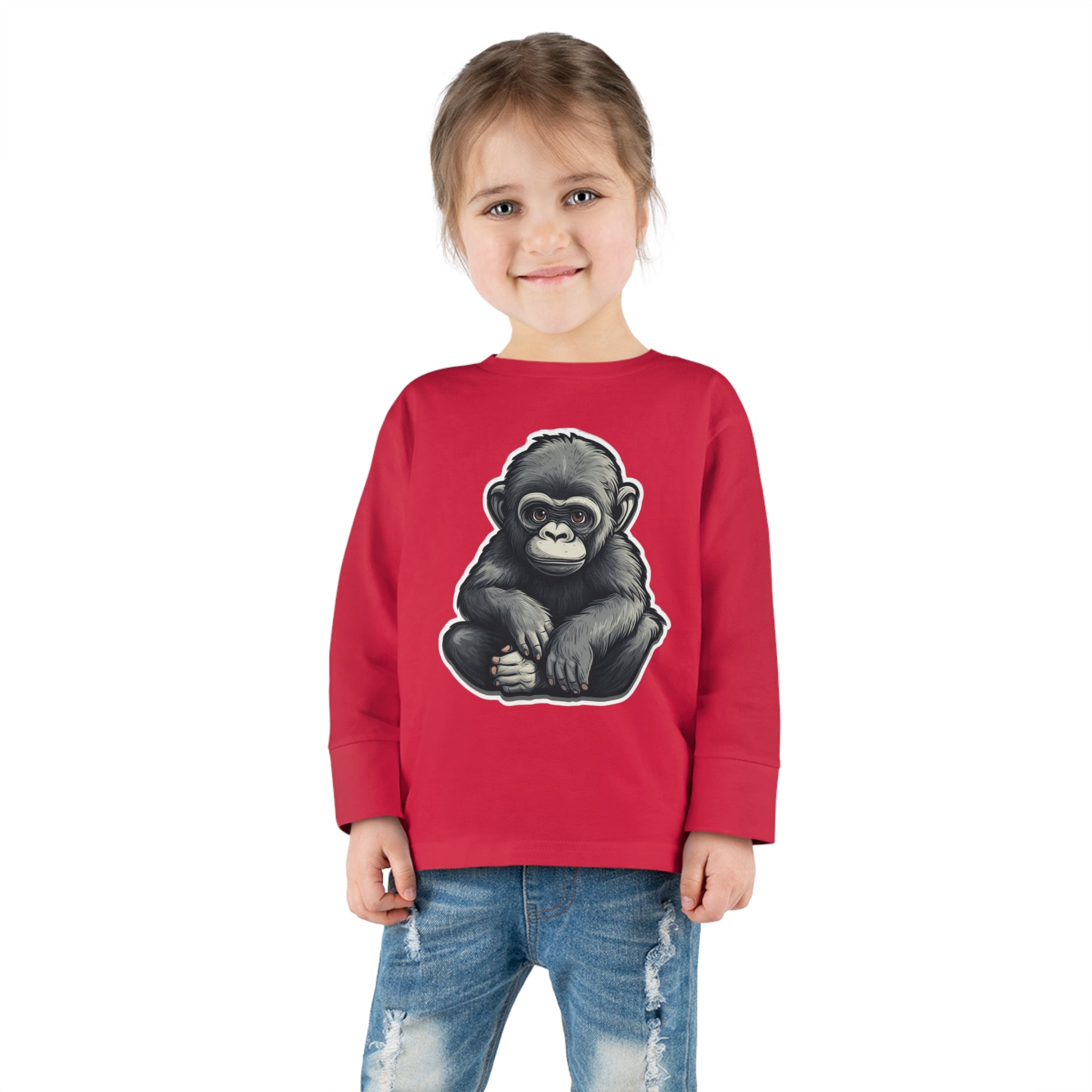 Toddler Long Sleeve Tee - Gorilla Infant