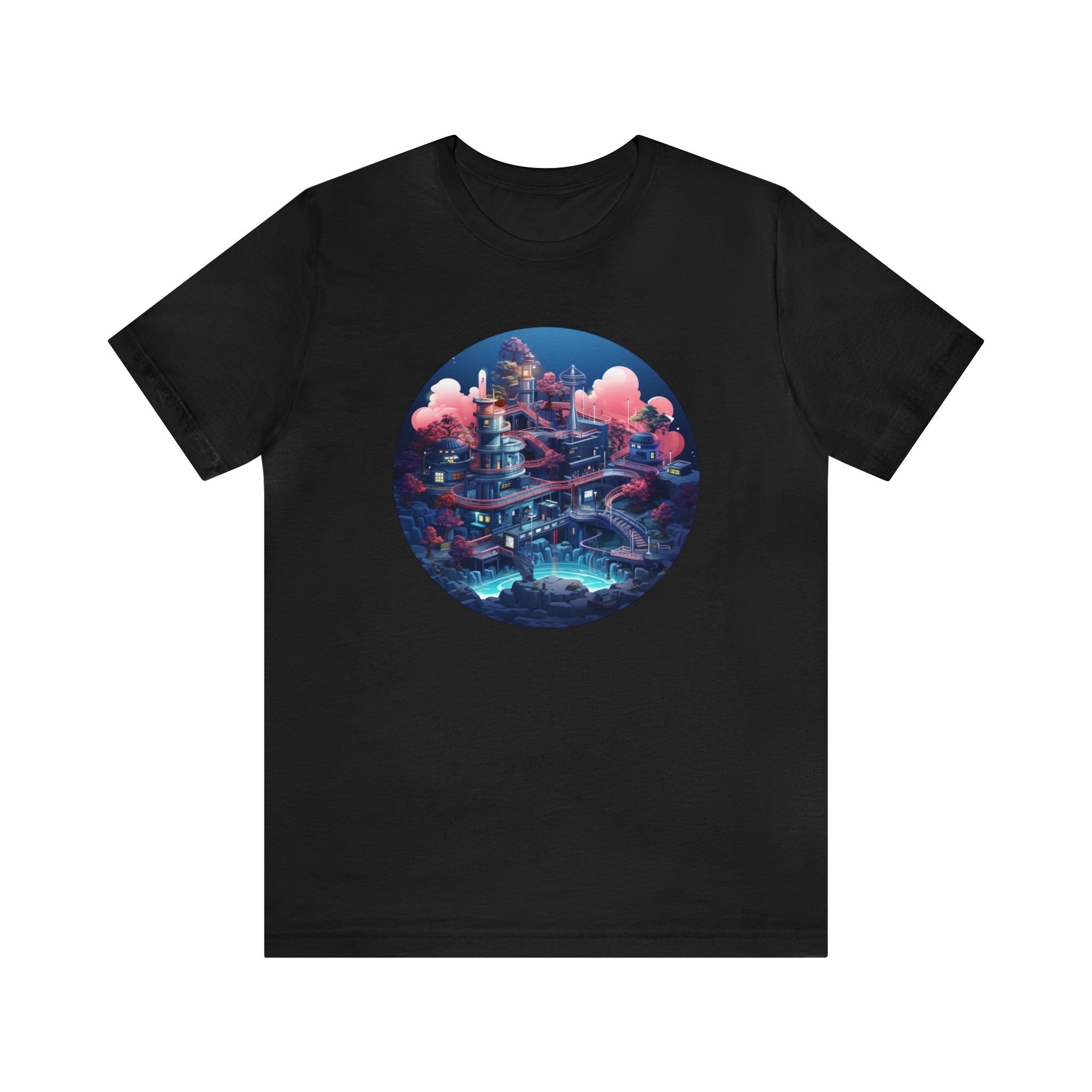 Unisex Jersey Short Sleeve Tee - Isometric Designs 03