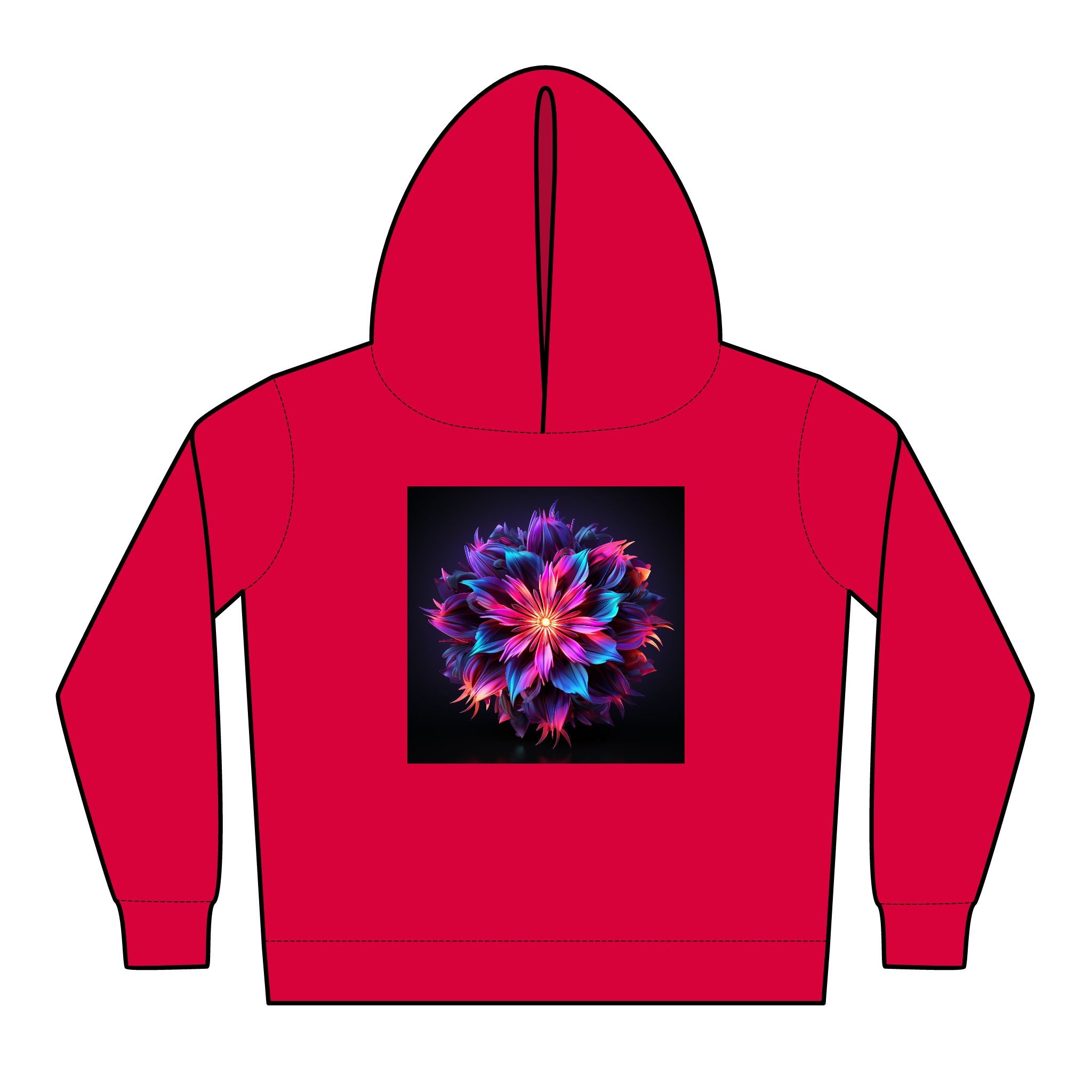 Toddler Pullover Fleece Hoodies - Digital Designs 05