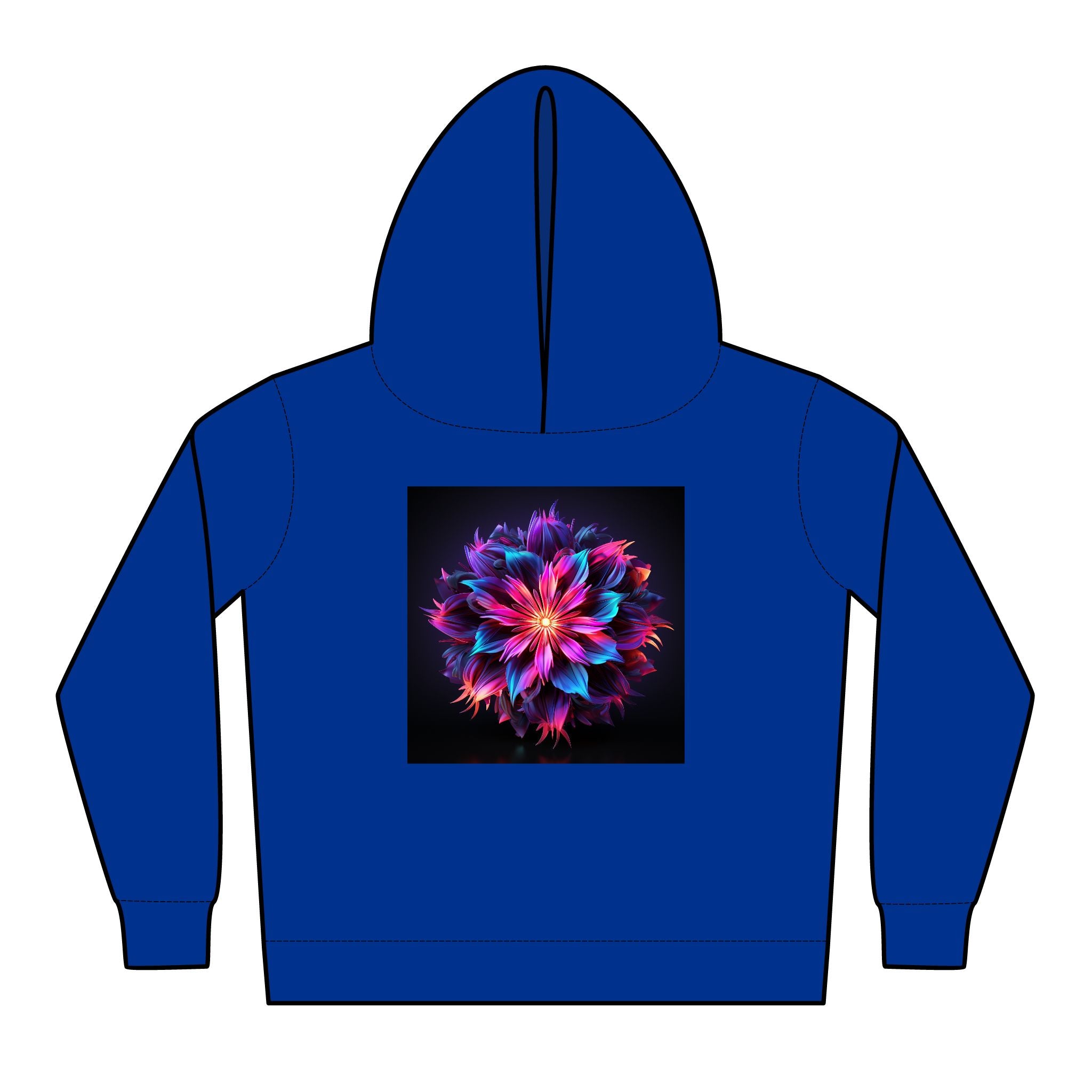 Toddler Pullover Fleece Hoodies - Digital Designs 05