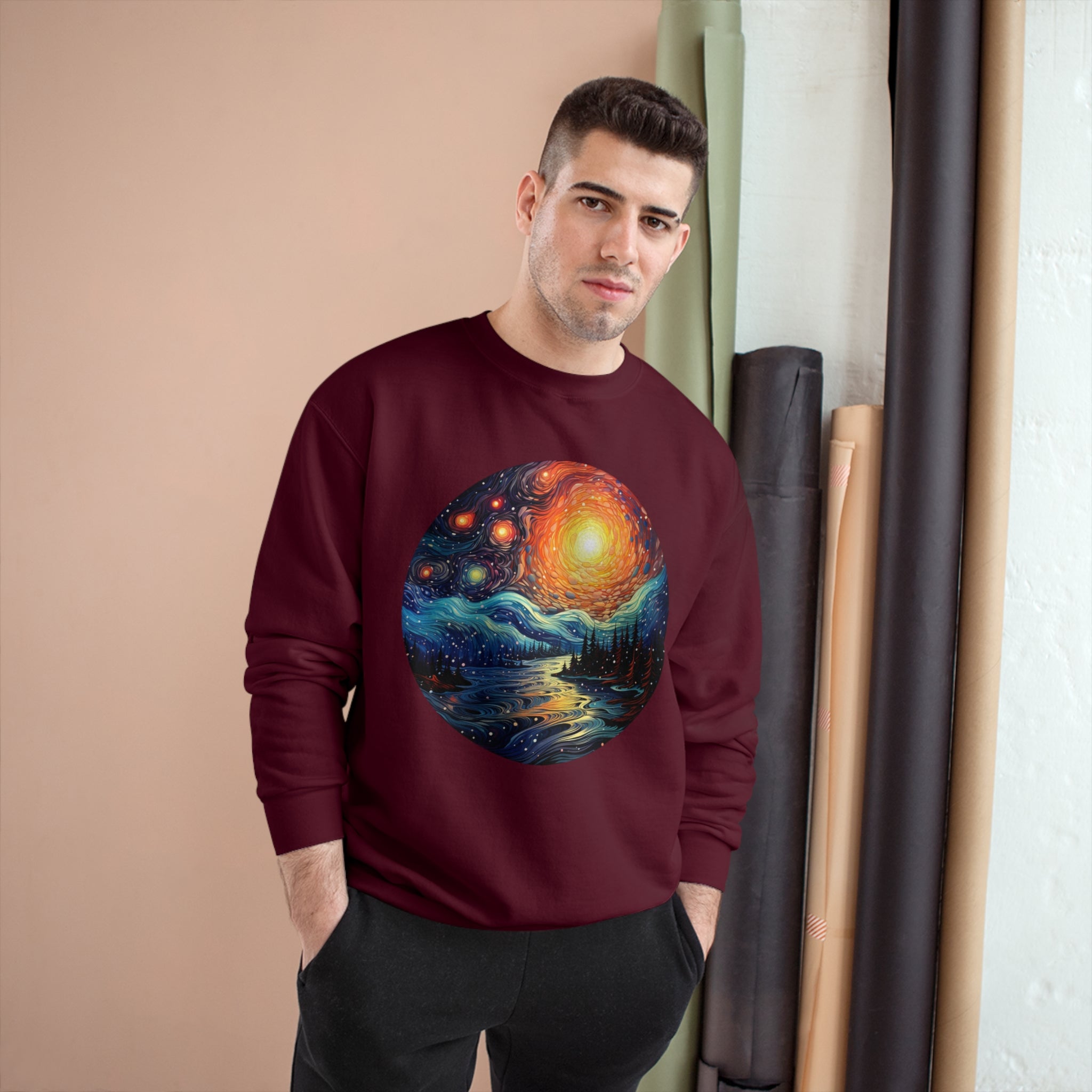 Champion Sweatshirt - Abstract Designs 02
