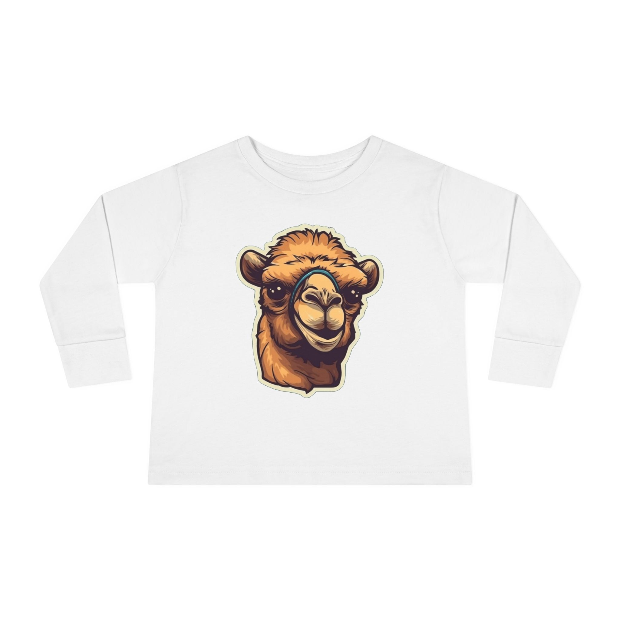 Toddler Long Sleeve Tee - Camel Calf