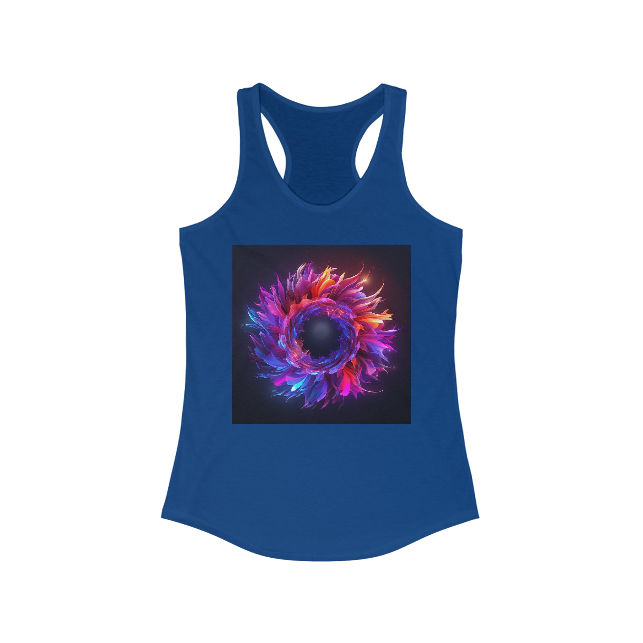 Women's Ideal Racerback Tank - Vector Art Design 18