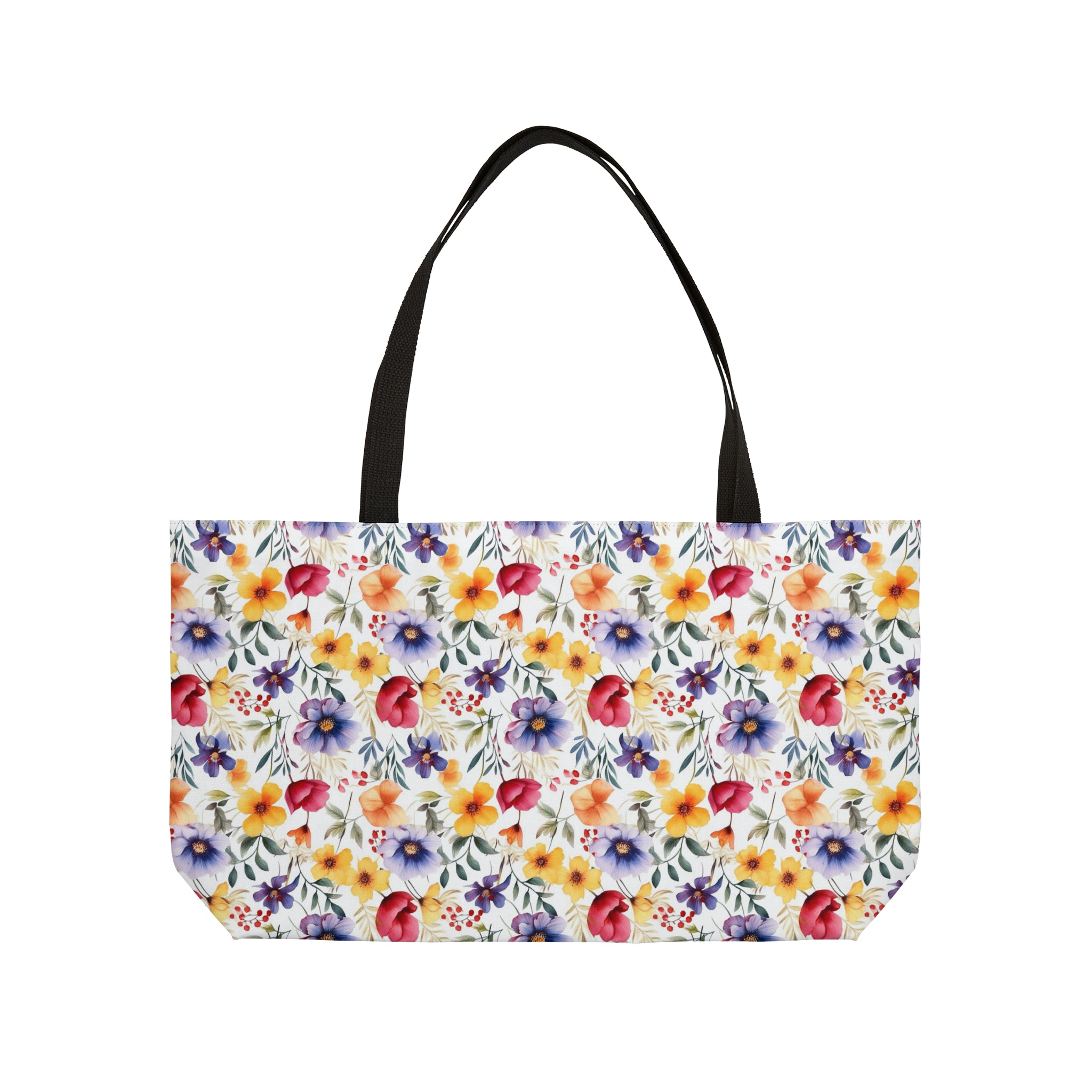 Weekender Tote Bag (AOP) - Seamless Floral Designs 07