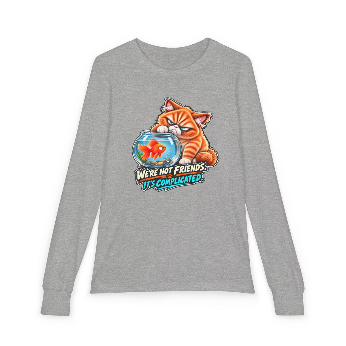 Fish Friend - Mildly Feral - Youth Long Sleeve Tee