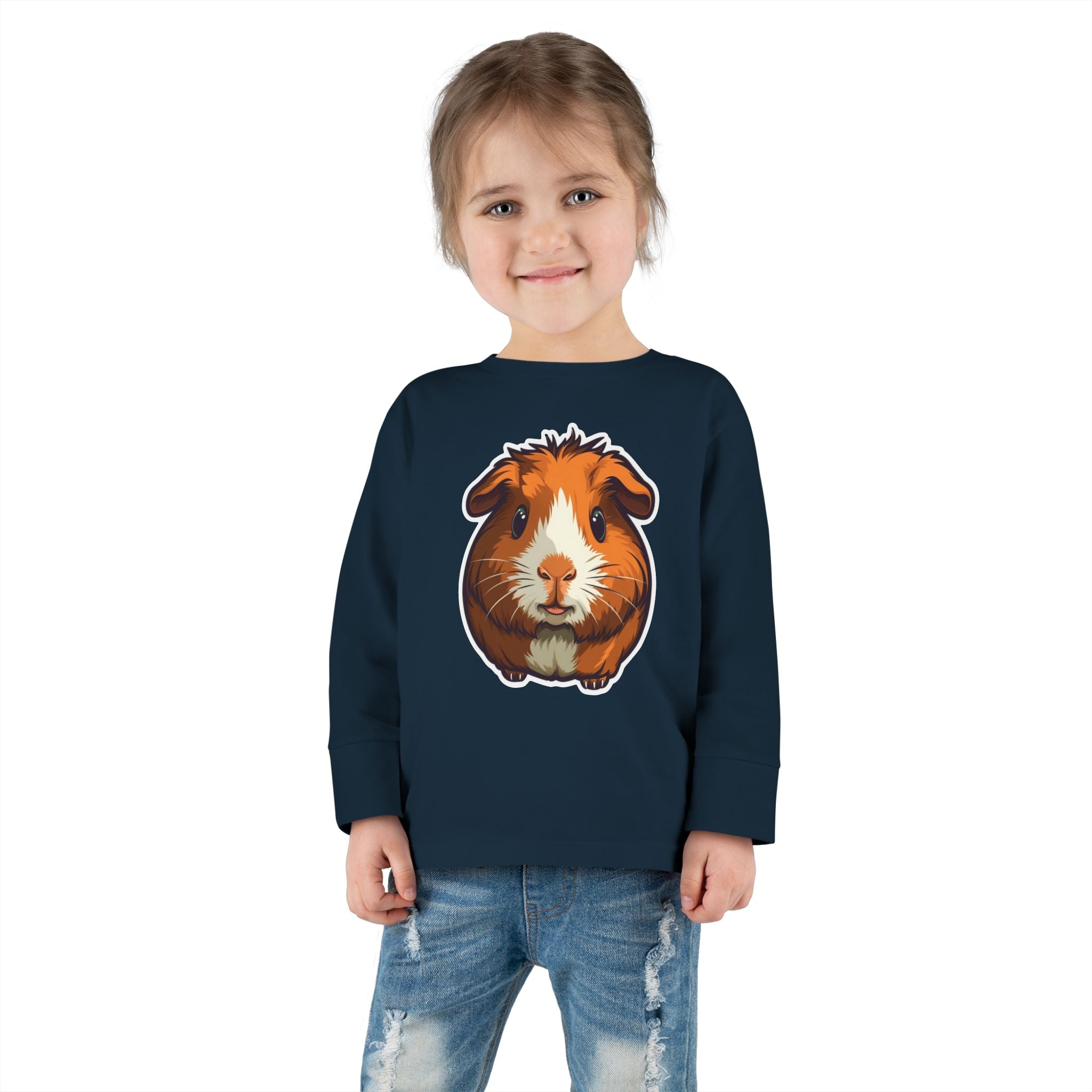 Toddler Long Sleeve Tee - Guinea Pig Pup