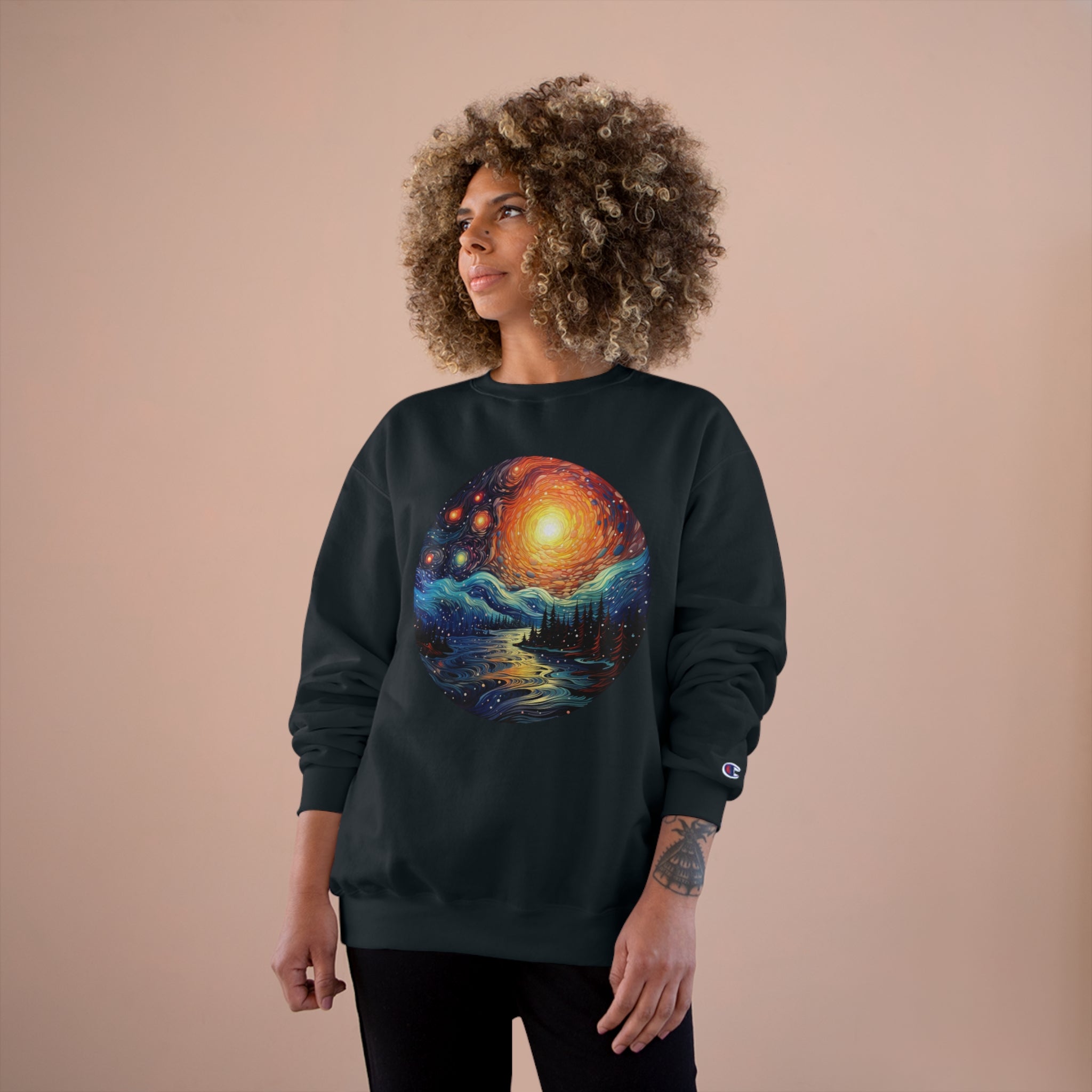 Champion Sweatshirt - Abstract Designs 02