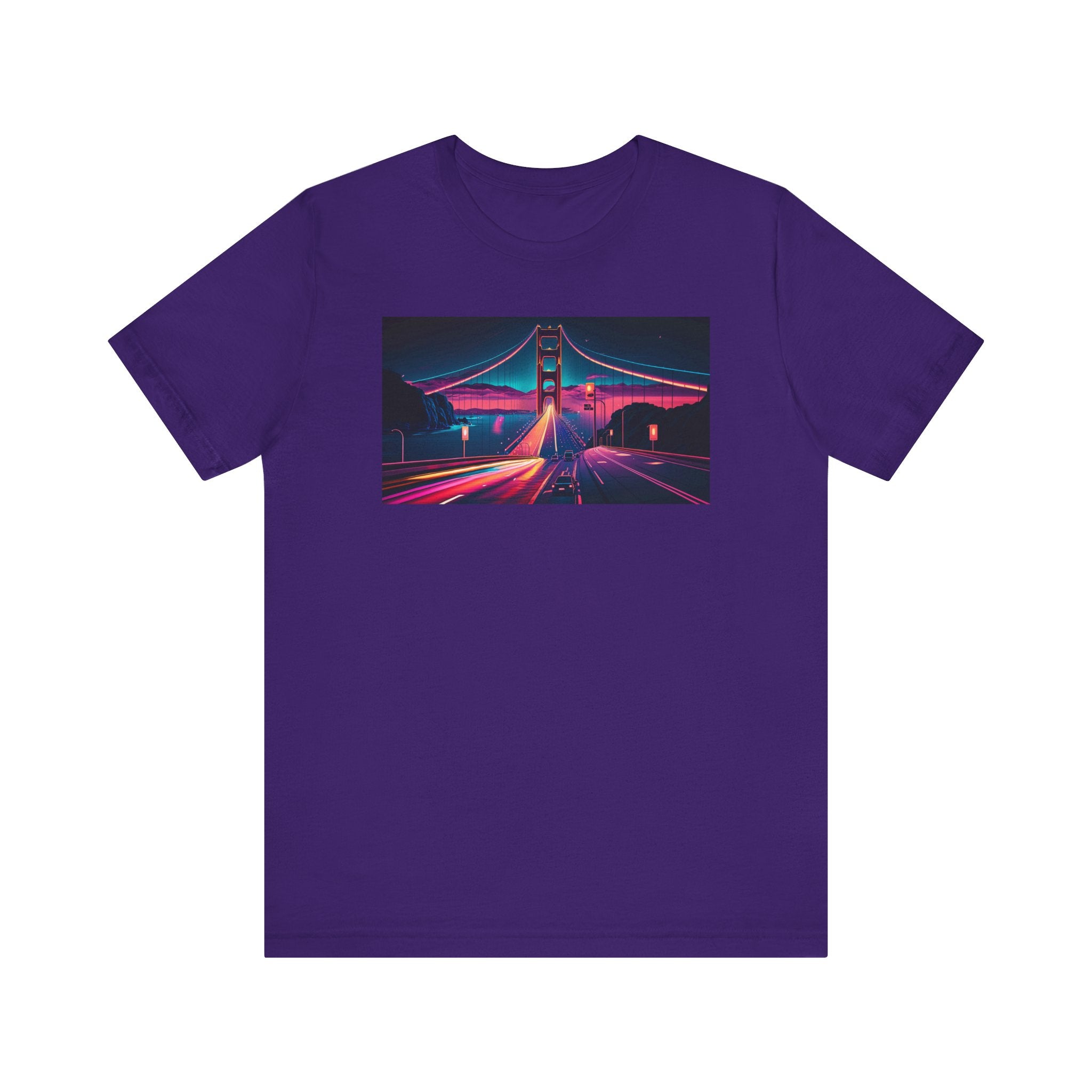 Unisex Jersey Short Sleeve Tee - Golden Gate Bridge, San Francisco, USA