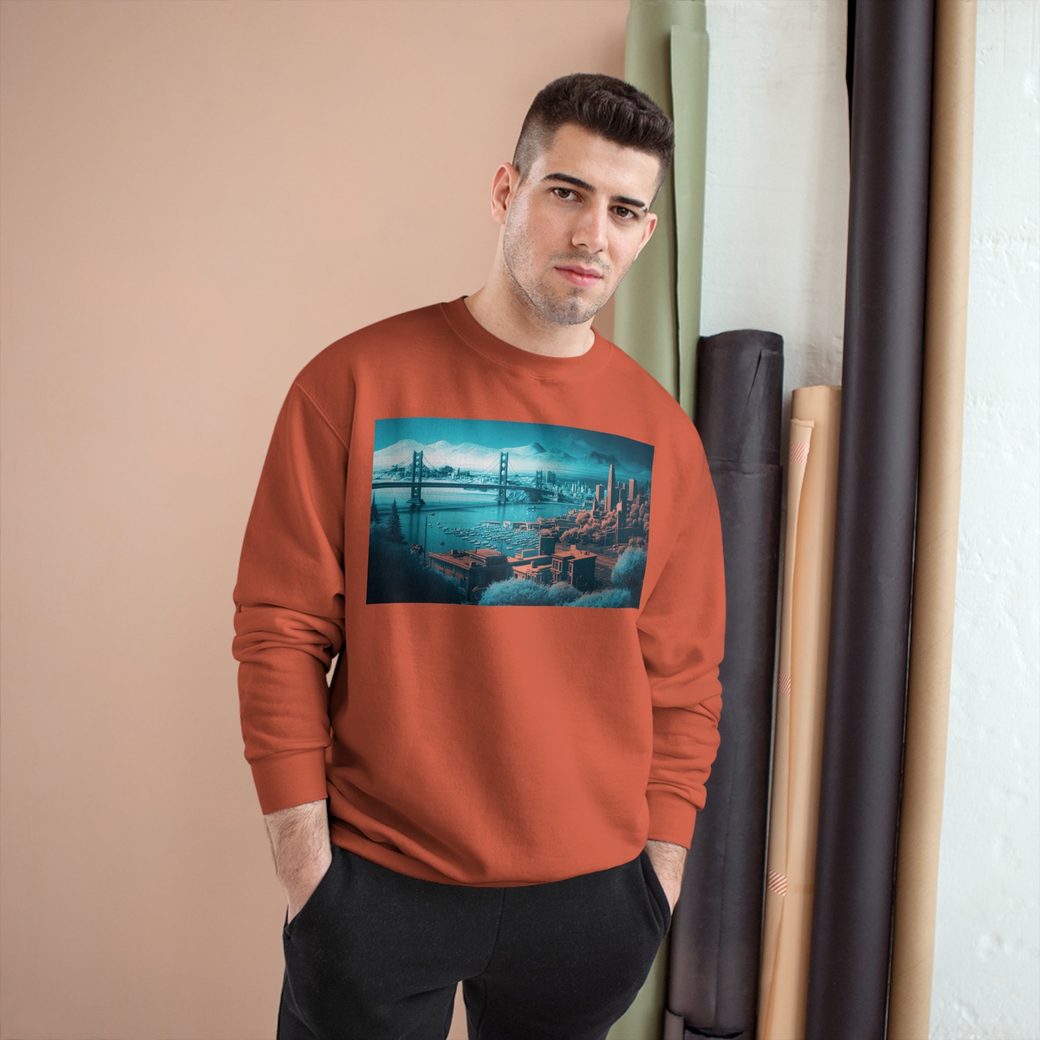 Champion Sweatshirt - Duotone Cities, San Francisco