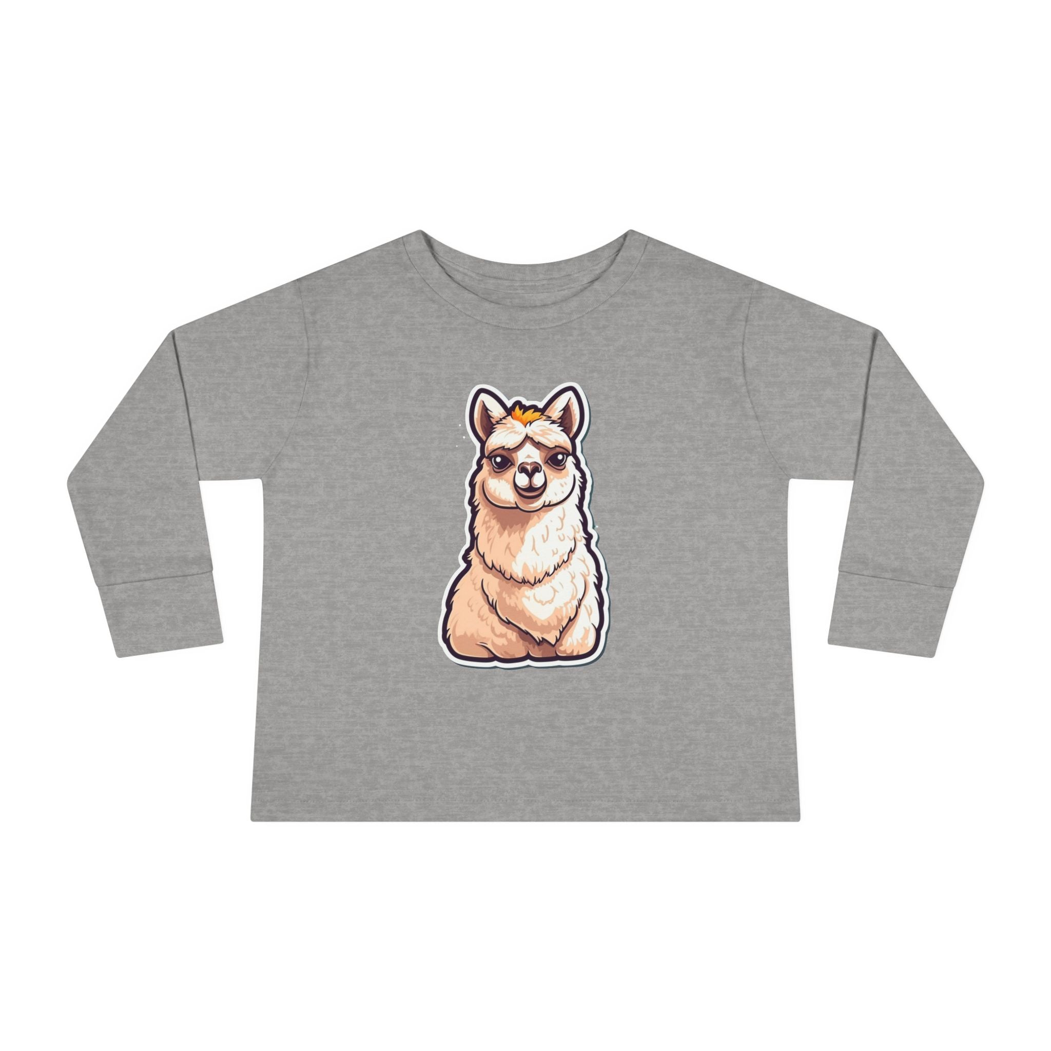 Toddler Long Sleeve Tee - Llama Calf