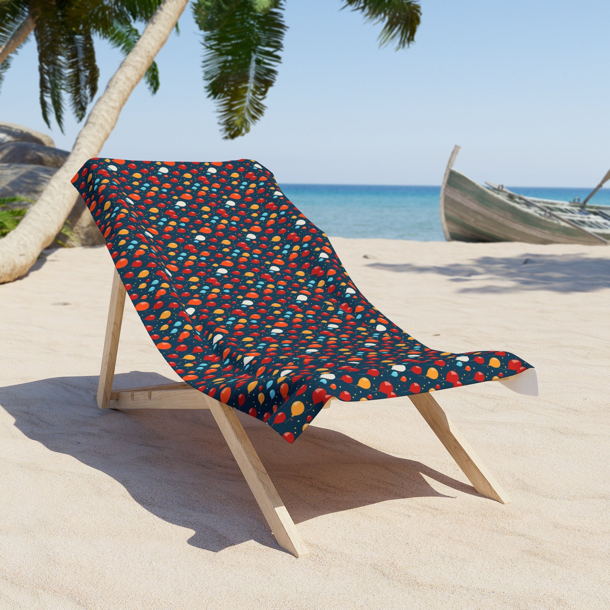 Beach Towel (AOP) - Seamless Summer Designs 08