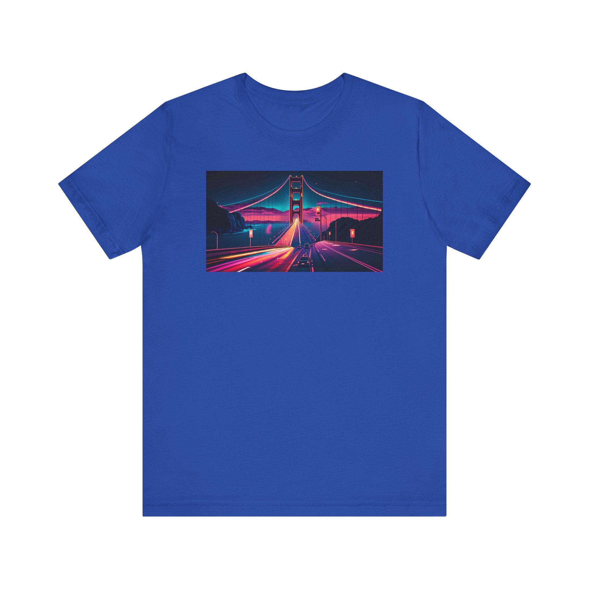 Unisex Jersey Short Sleeve Tee - Golden Gate Bridge, San Francisco, USA