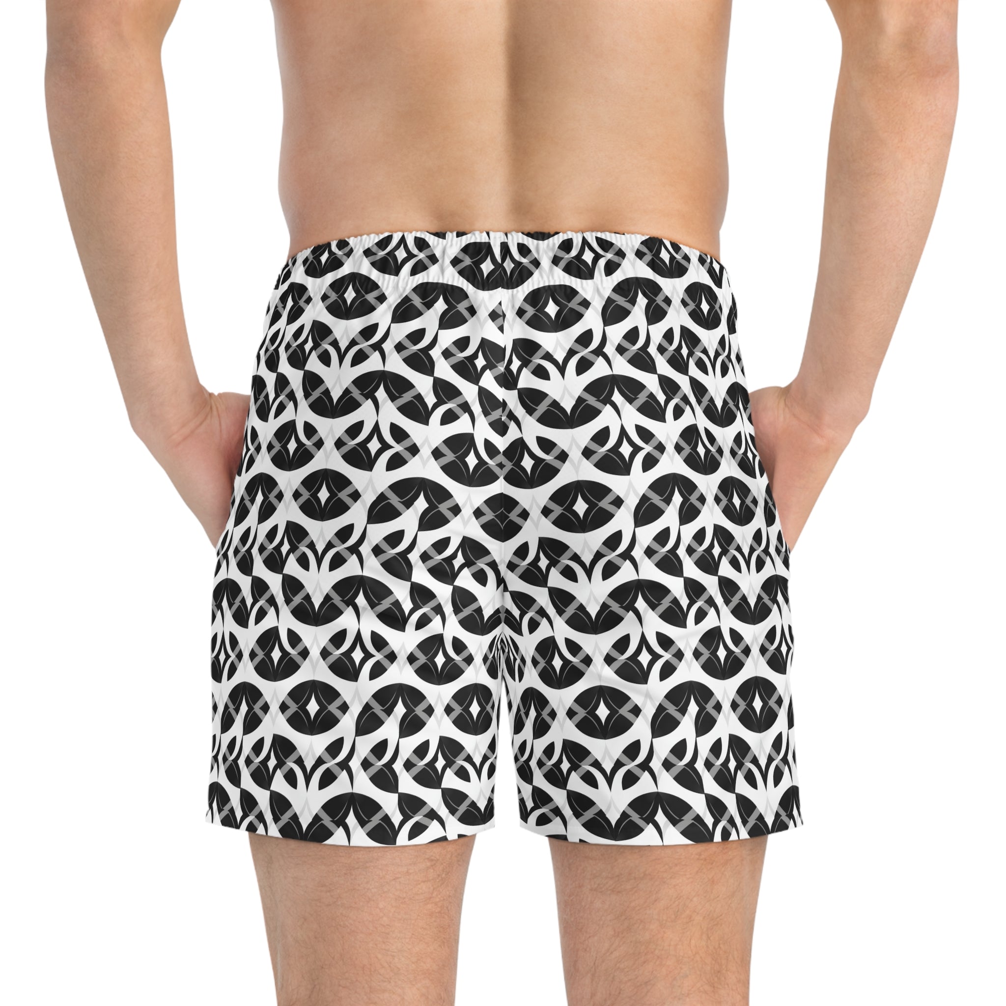 Swim Trunks (AOP) - Seamless Minimalistic Designs 01