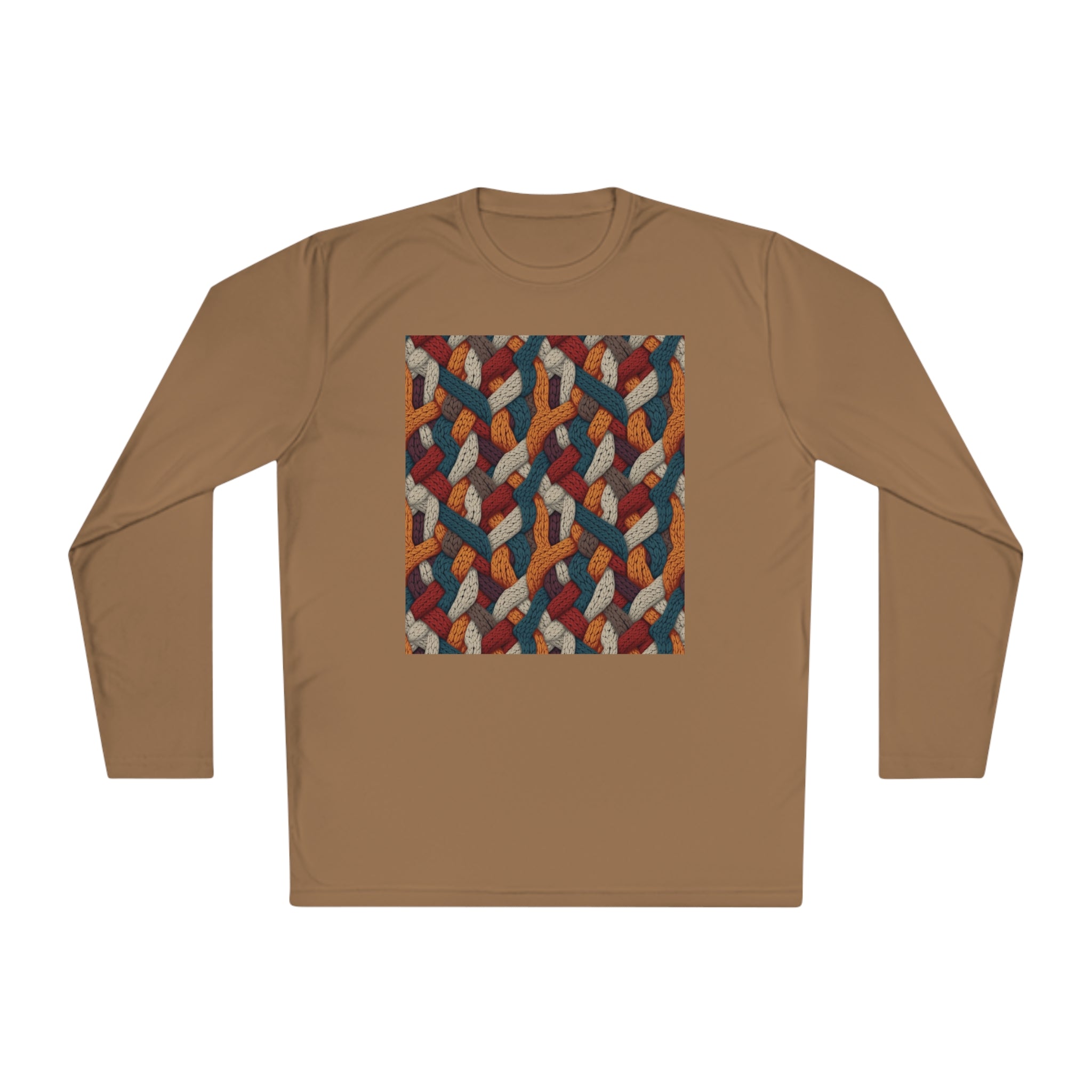 Unisex Lightweight Long Sleeve Tee (AOP) - Abstract Designs 11