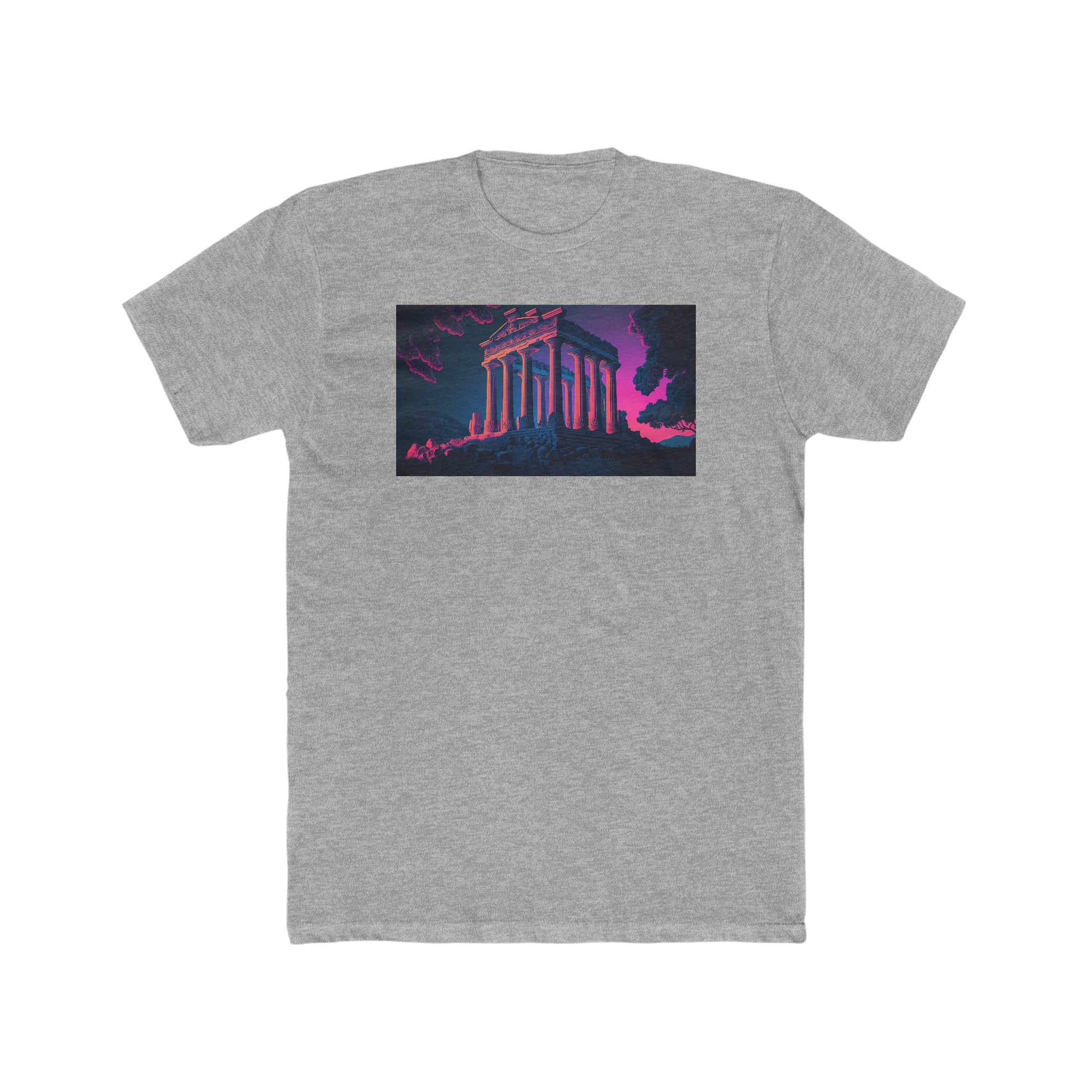 Men's Cotton Crew Tee - Fantasy Art - Olympia
