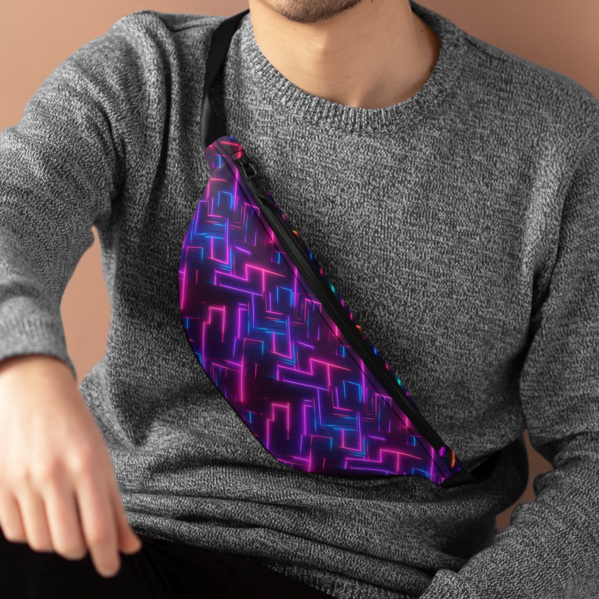 Unisex Fanny Pack (AOP) - Travel Designs 06