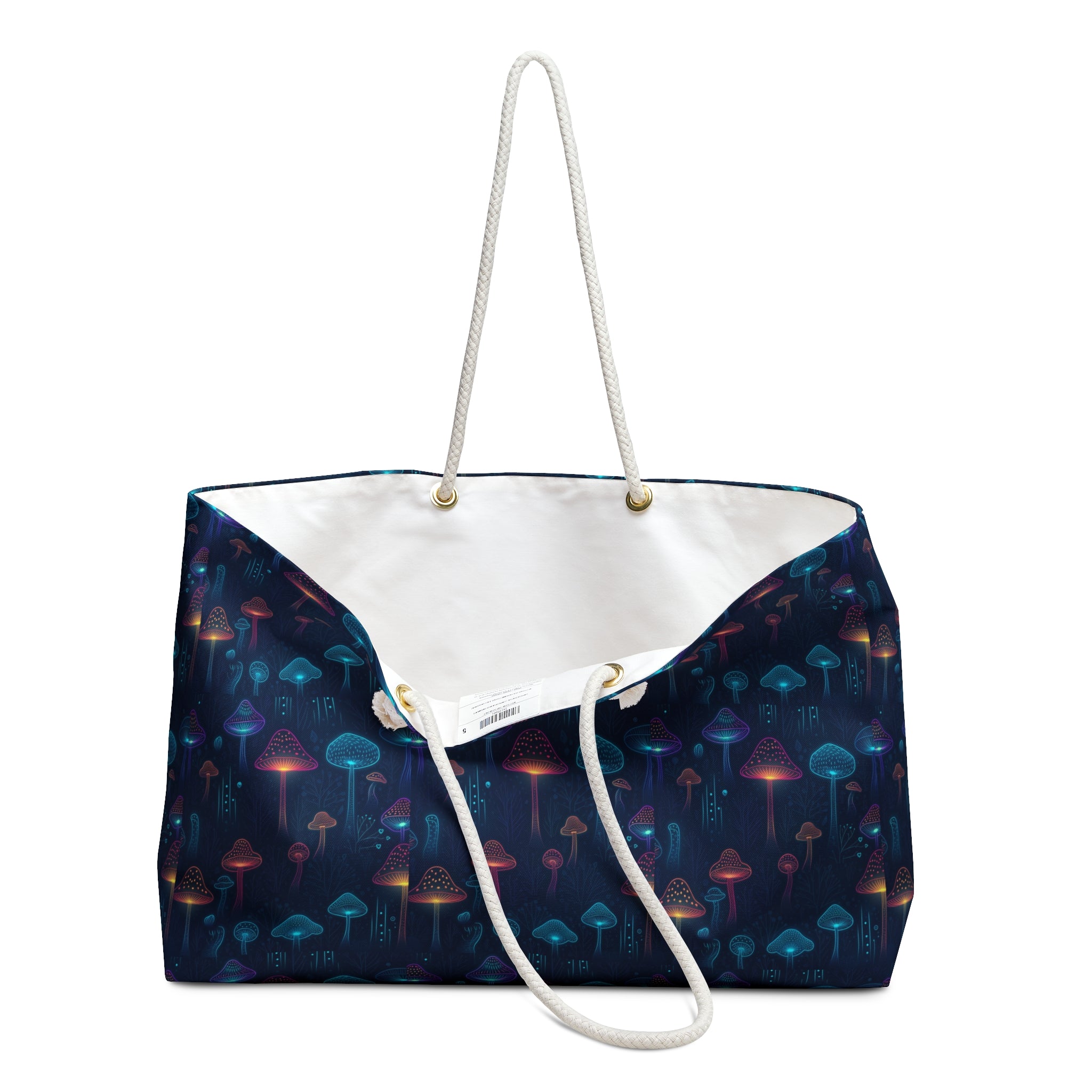 Weekender Bag (AOP) - Seamless Mushroom Designs 10