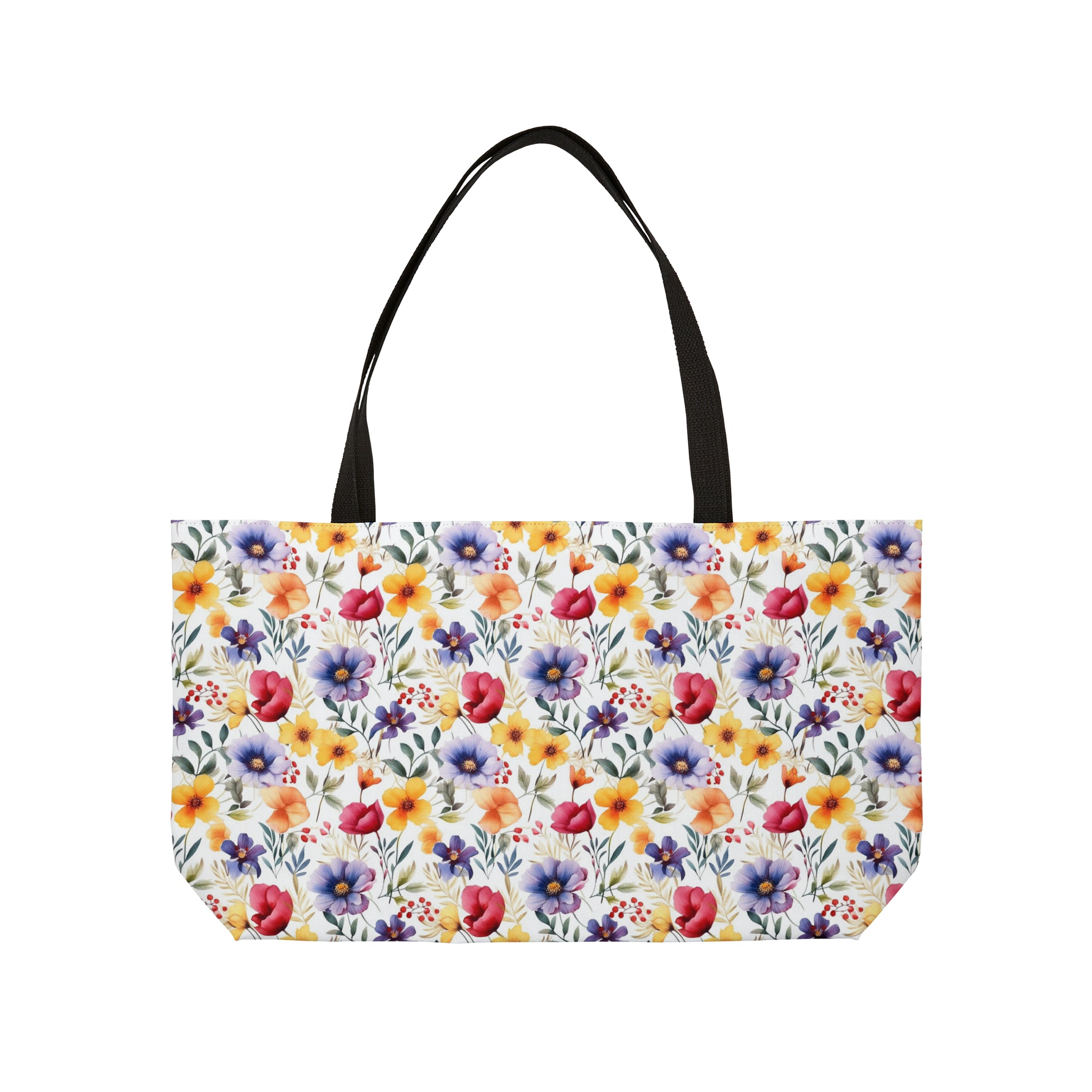 Weekender Tote Bag (AOP) - Seamless Floral Designs 07
