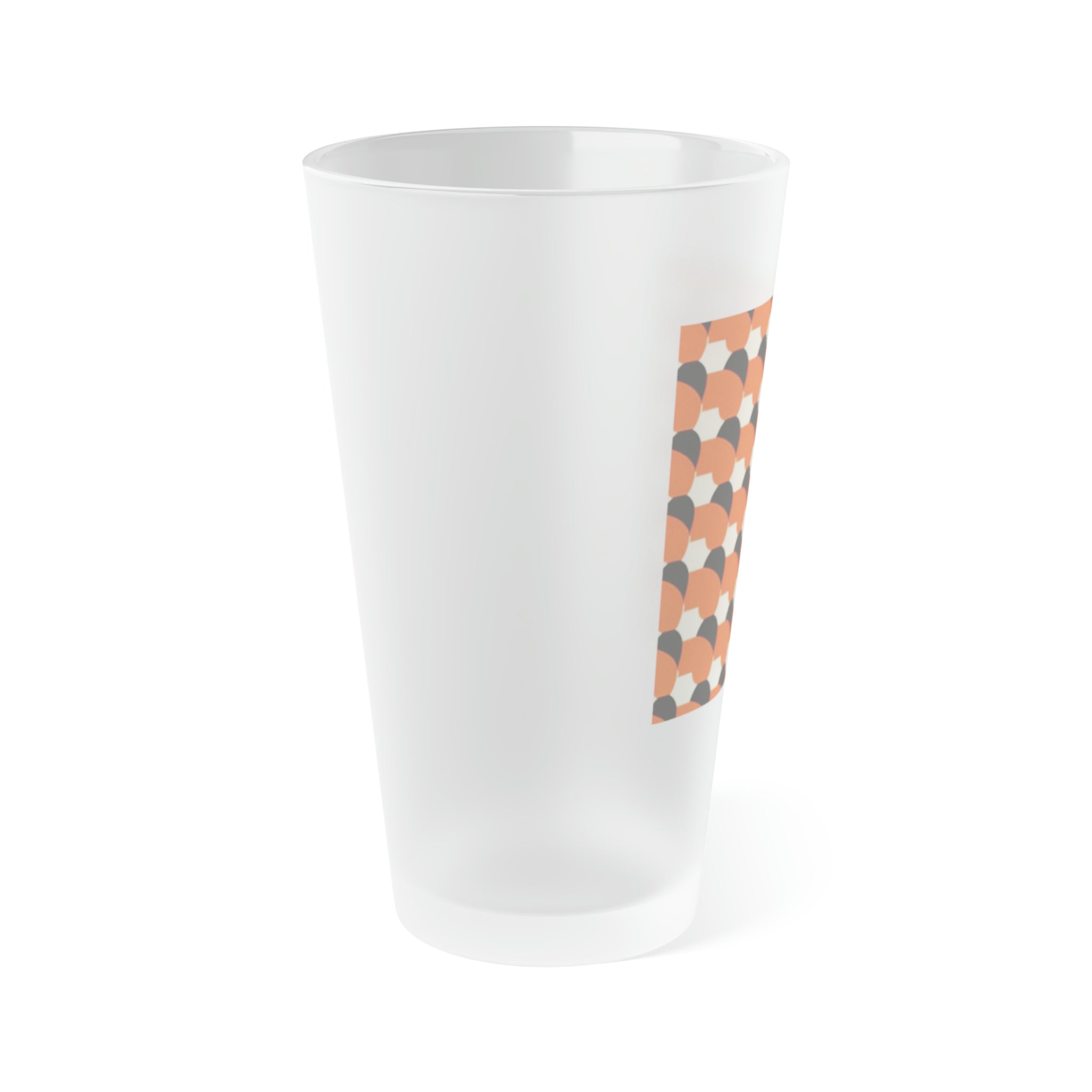 Frosted Pint Glass, 16oz - Vibrant Designs 10