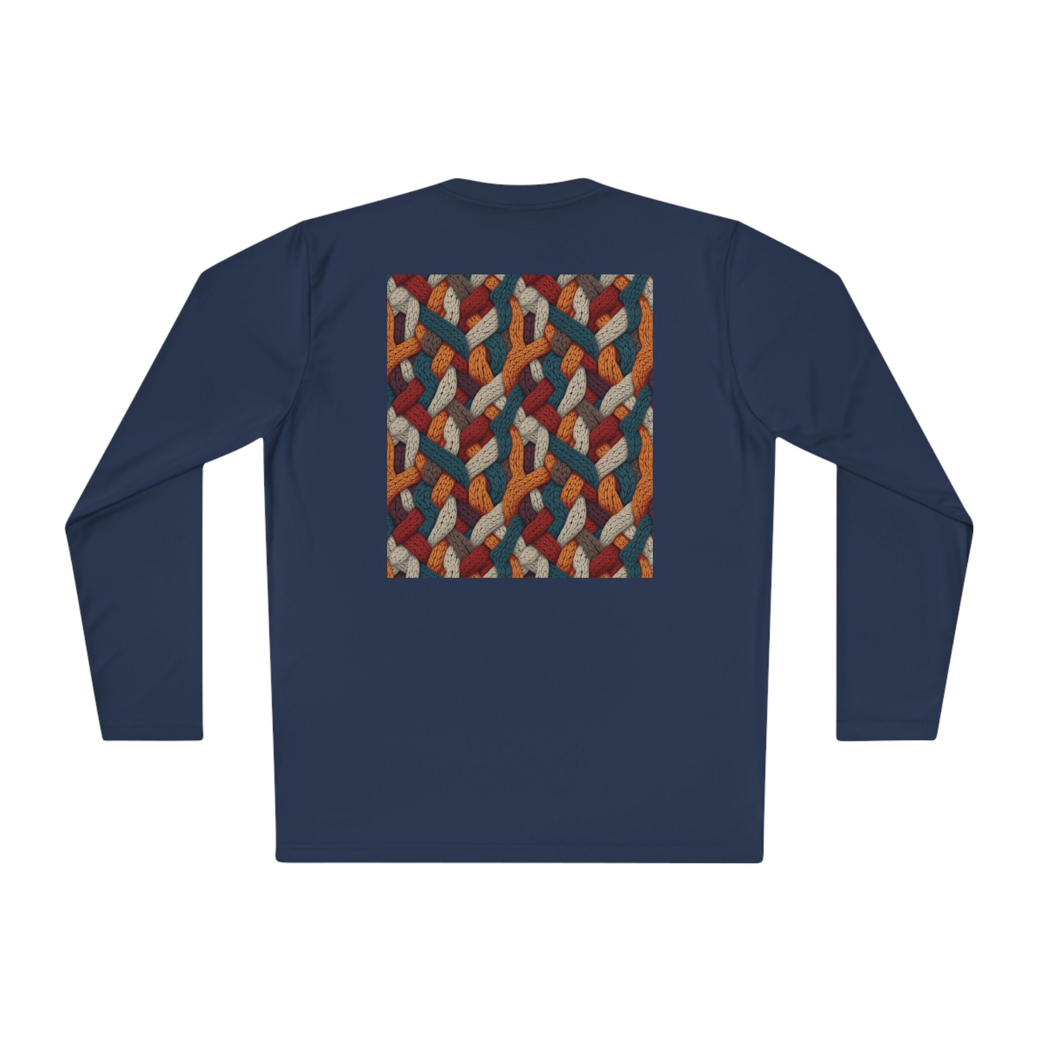 Unisex Lightweight Long Sleeve Tee (AOP) - Abstract Designs 11