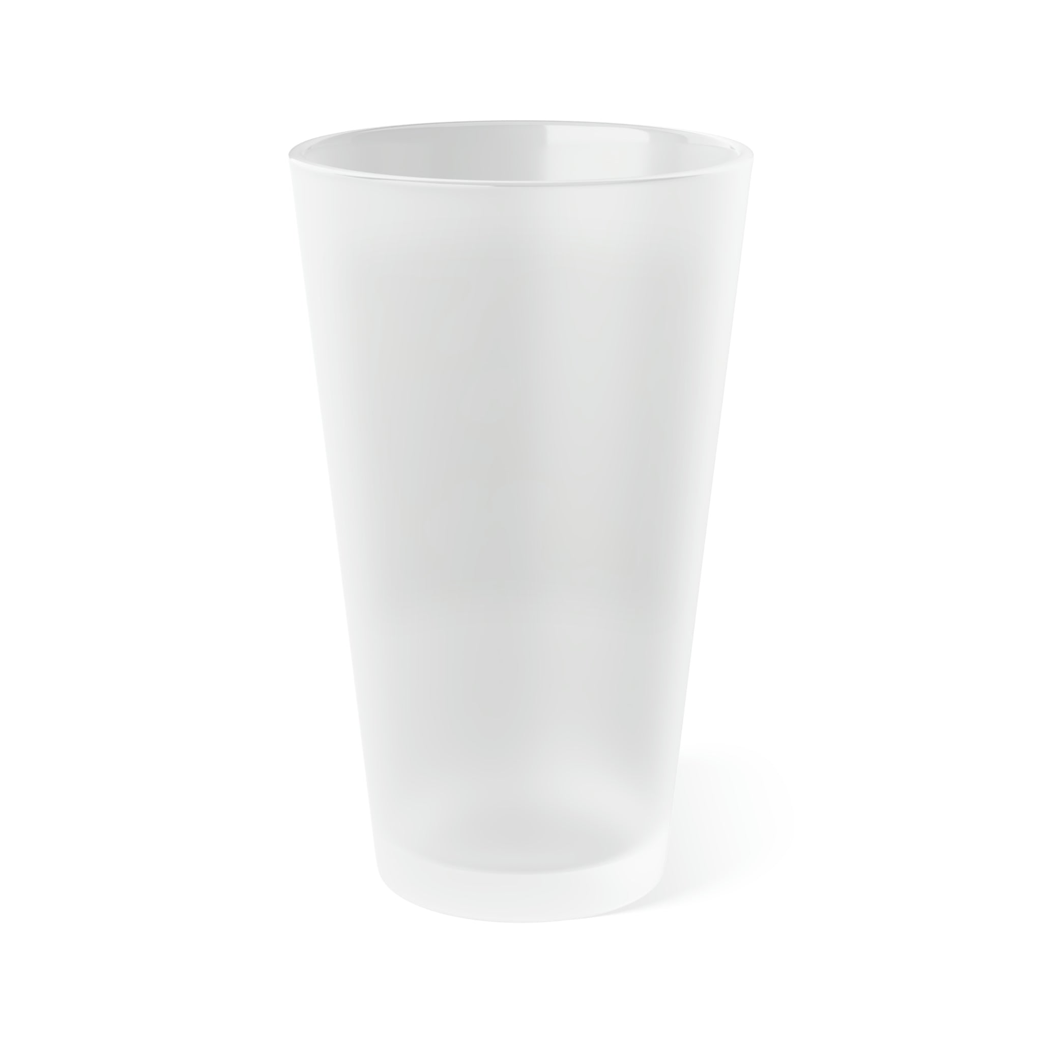 Frosted Pint Glass, 16oz - Vibrant Designs 05