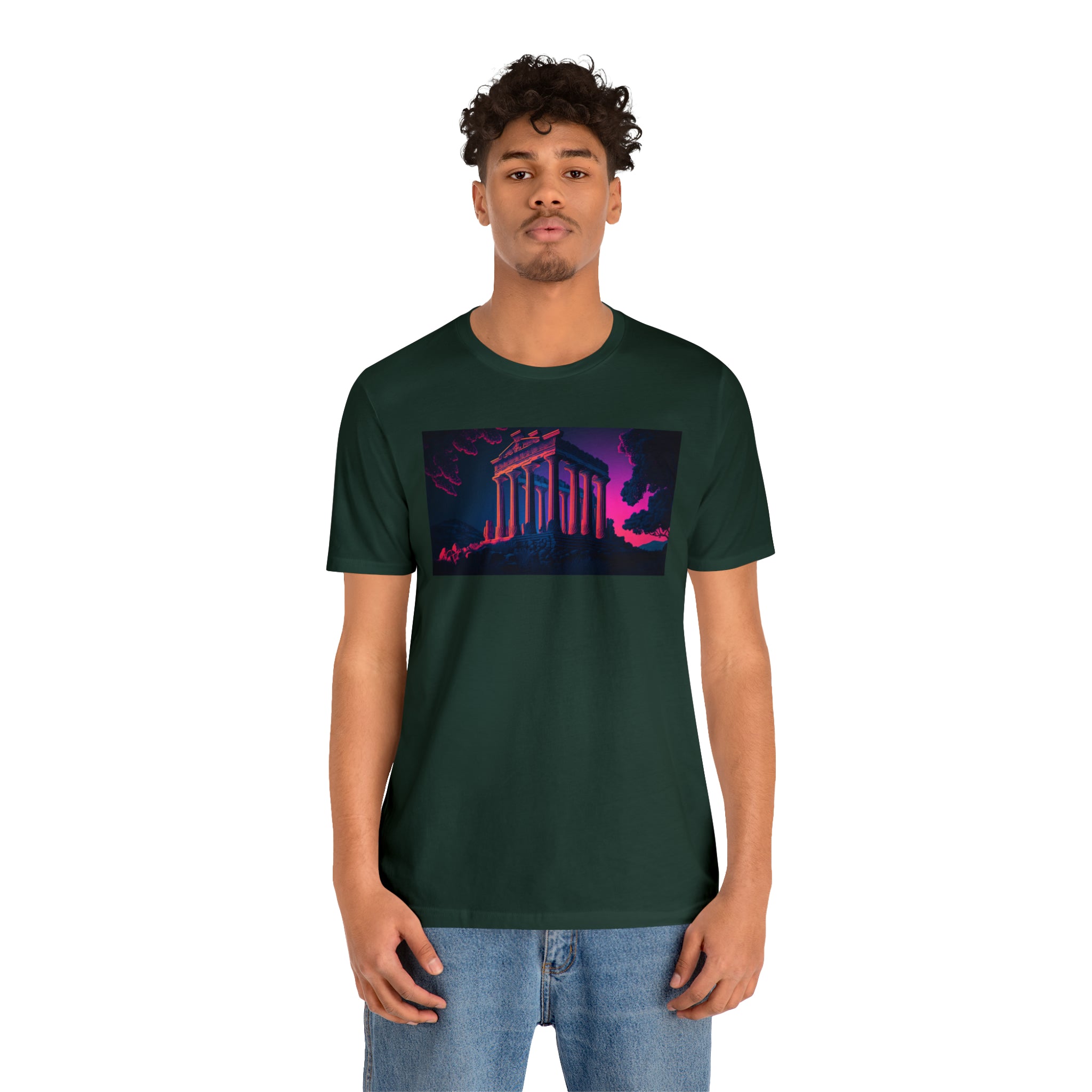 Unisex Jersey Short Sleeve Tee - Olympia, Greece