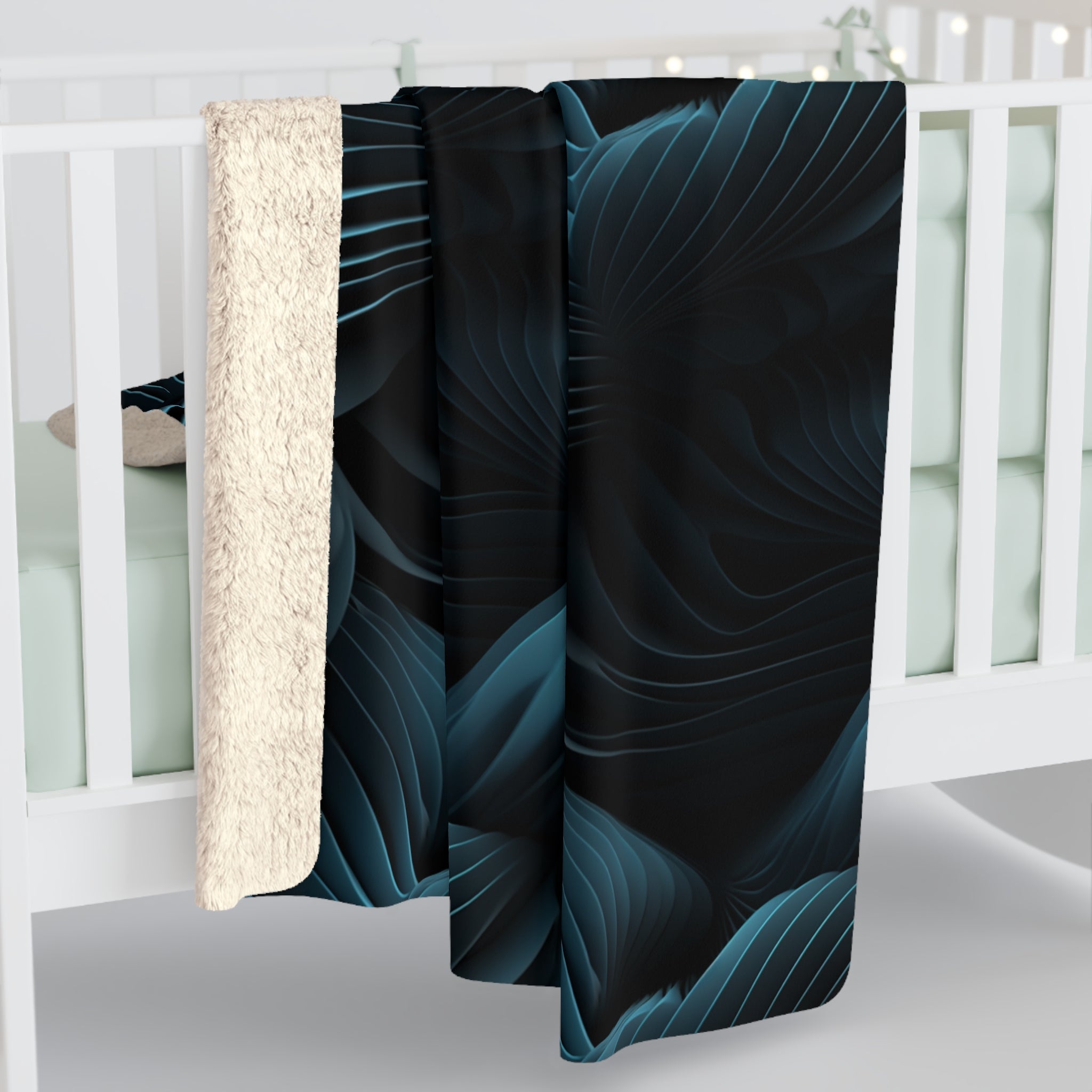 Sherpa Fleece Blanket (AOP) - Seamless Designs 15