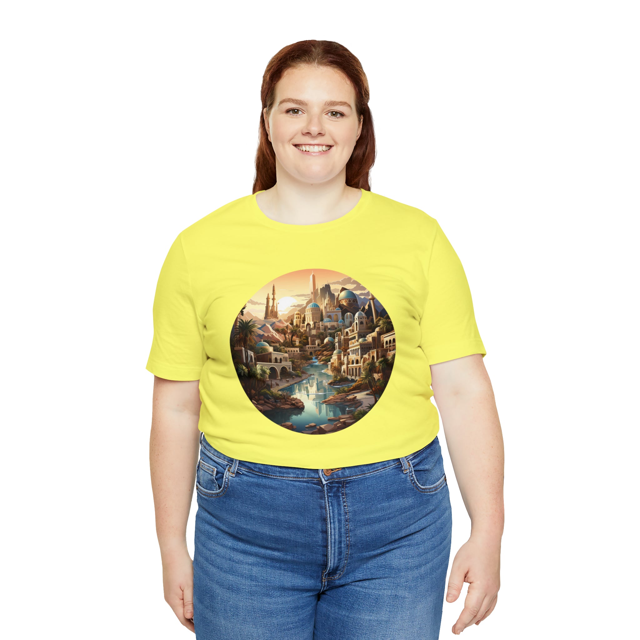 Unisex Jersey Short Sleeve Tee - Isometric Designs 07