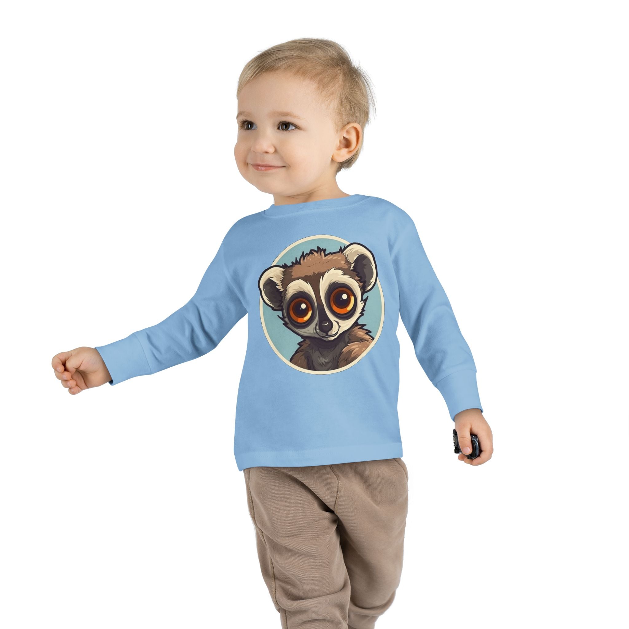 Toddler Long Sleeve Tee - Lemur Pup